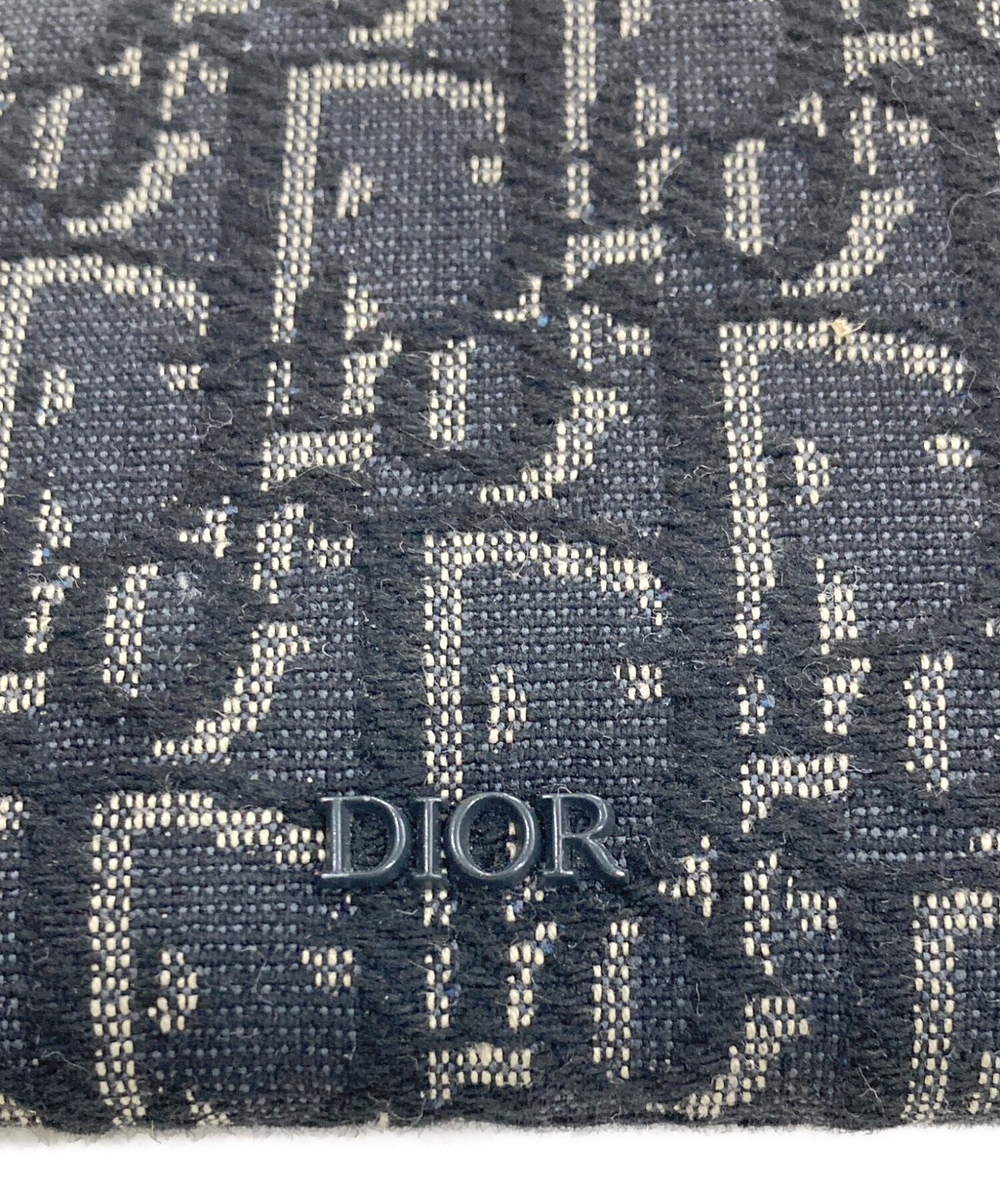 中古・古着通販】DIOR (ディオール) 総柄コインケース ブラック 