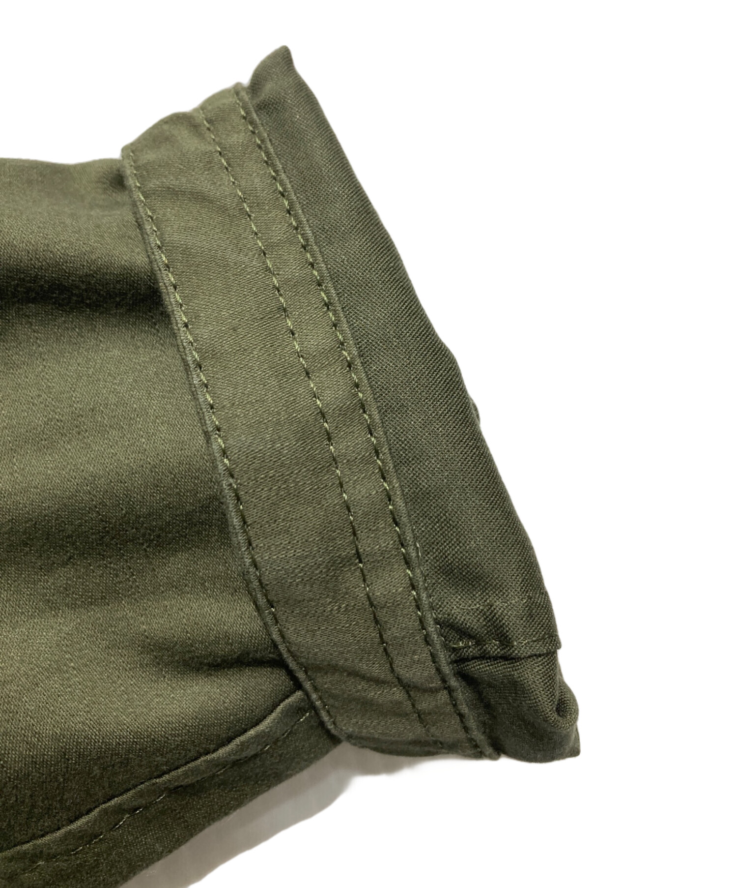 中古・古着通販】s'yte (サイト) ステンカラーコート グリーン サイズ