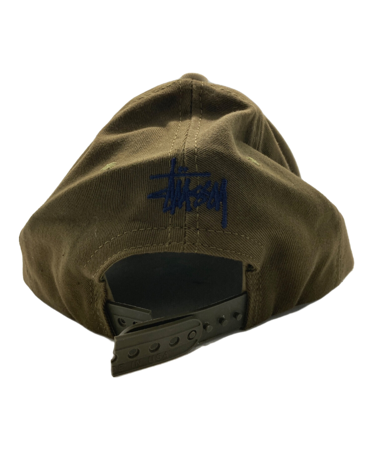 中古・古着通販】OLD STUSSY (オールドステューシー) キャップ カーキ