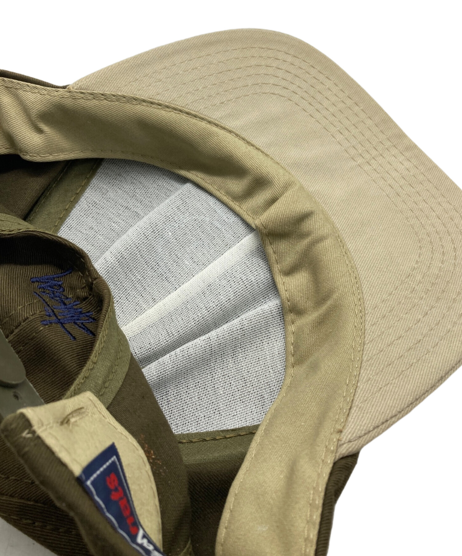 中古・古着通販】OLD STUSSY (オールドステューシー) キャップ カーキ