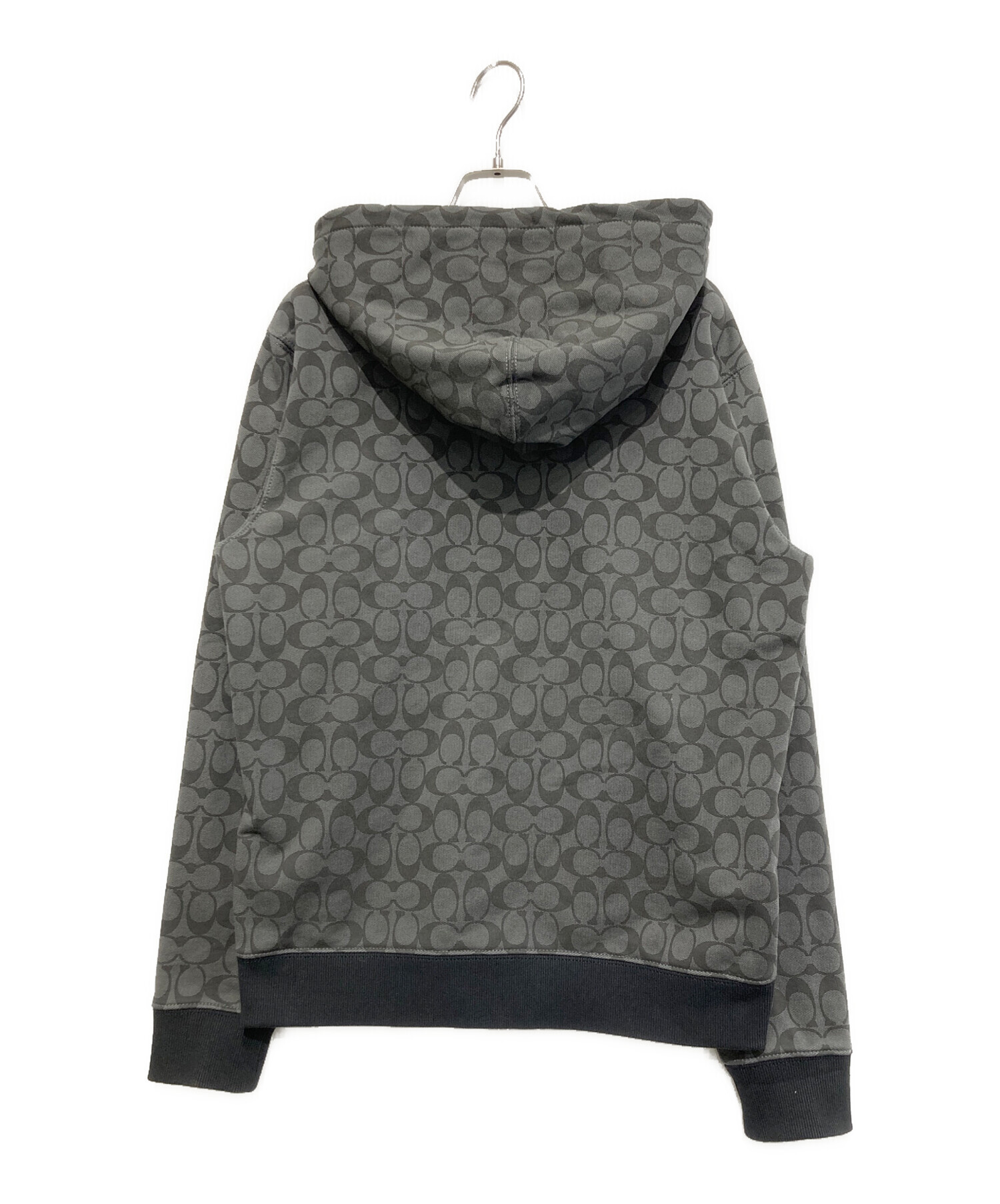 中古・古着通販】COACH (コーチ) シグネチャージップアップパーカー 