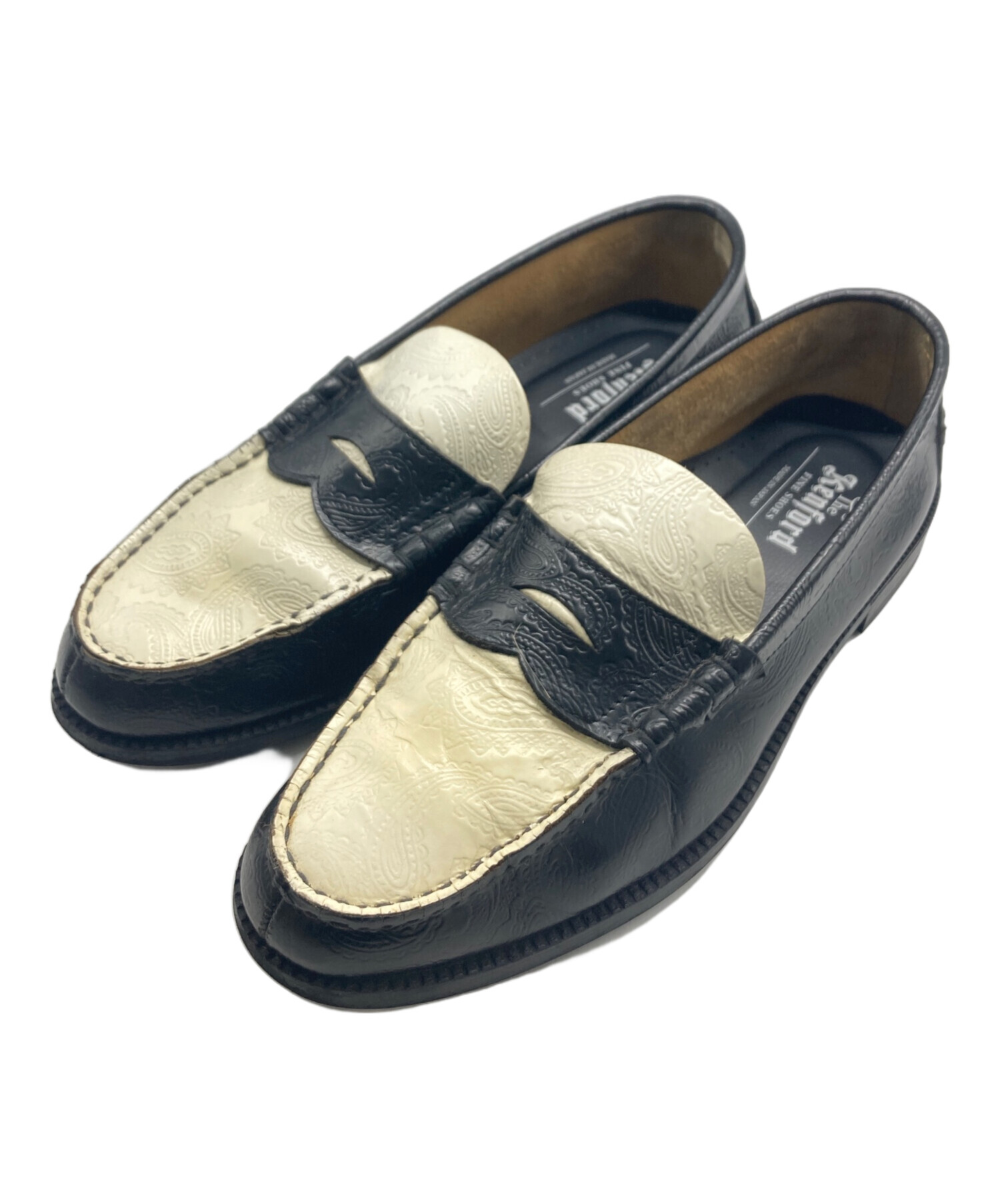 中古・古着通販】kenford (ケンフォード) コインローファー ブラック 
