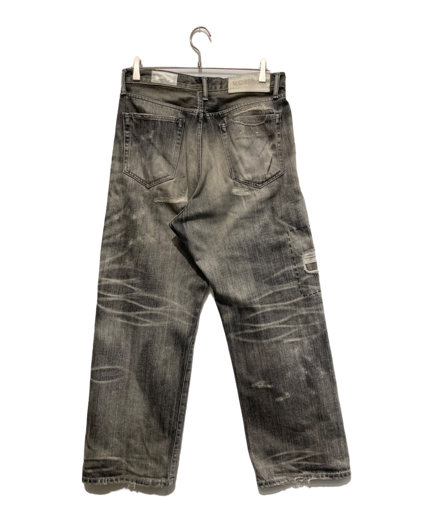 NEIGHBORHOOD SAVAGE DENIM サイズS ネイバーフッド 中古・古着通販】NEIGHBORHOOD (ネイバーフッド) SAVAGE DENIM DP WIDE