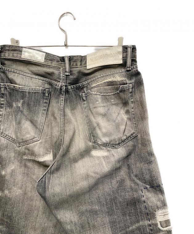 中古・古着通販】NEIGHBORHOOD (ネイバーフッド) SAVAGE DENIM DP WIDE