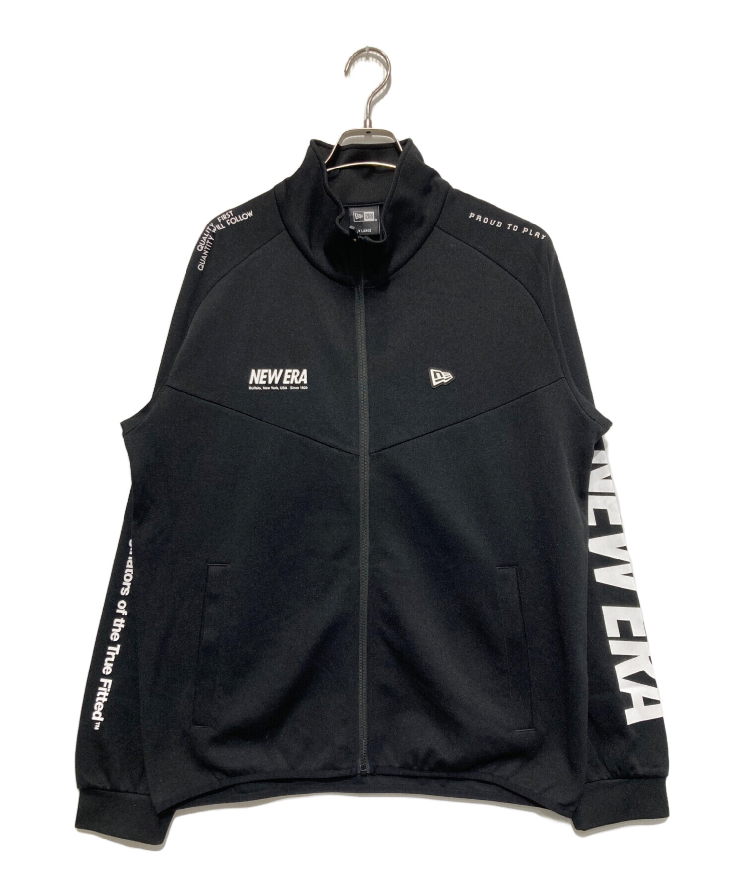 中古・古着通販】New Era (ニューエラ) トラックジャケット ブラック