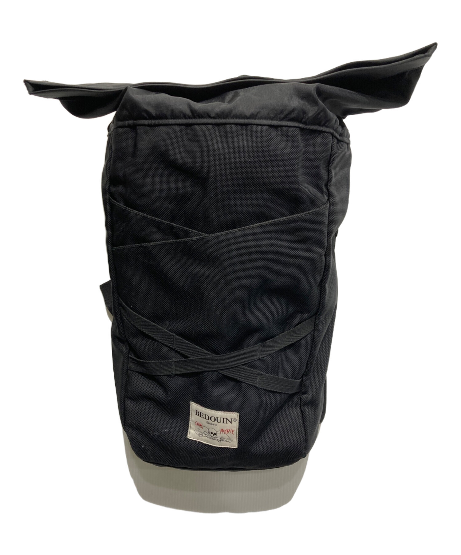 中古・古着通販】BEDOUIN (ベドウィン) リュック ブラック｜ブランド 