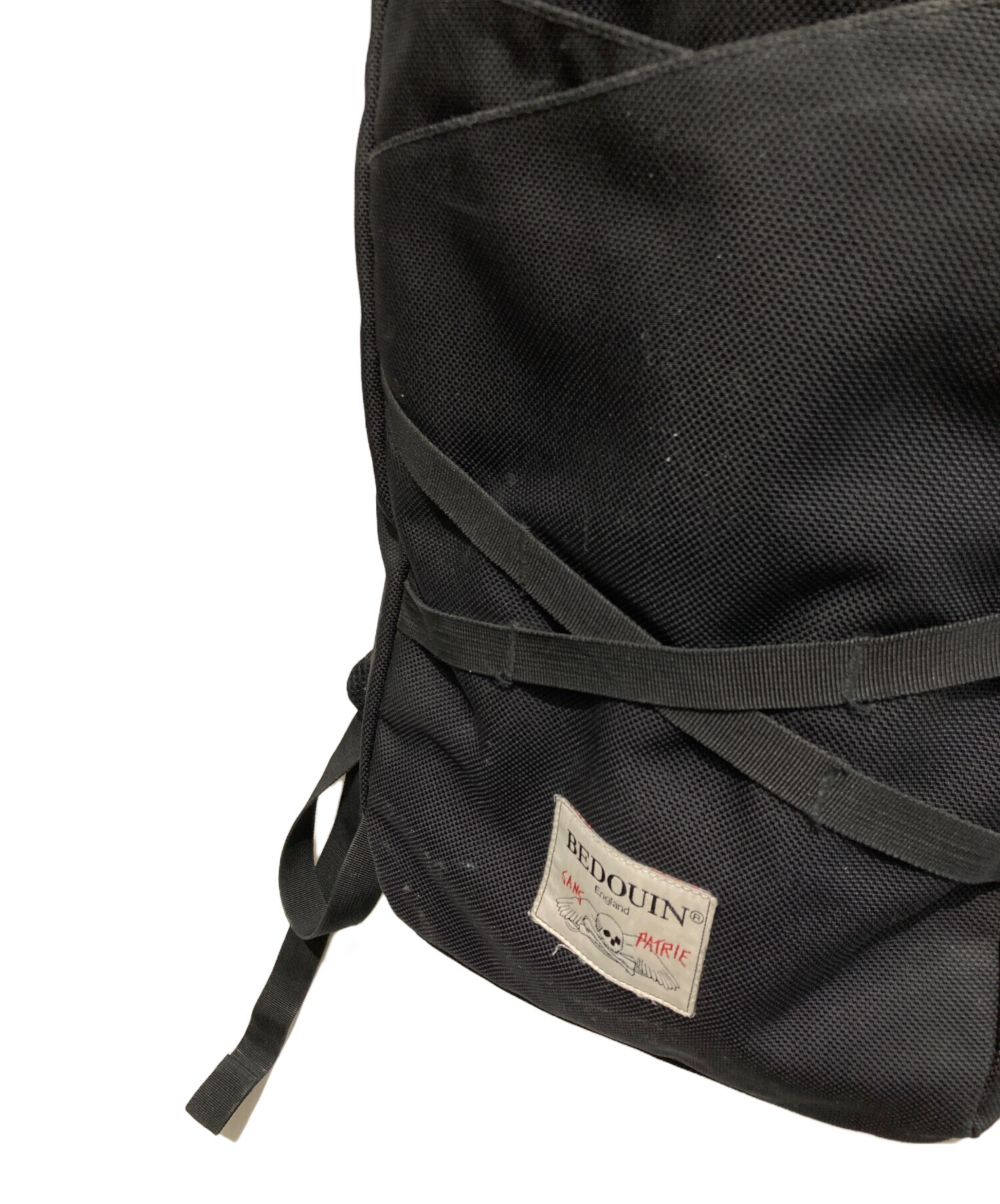 中古・古着通販】BEDOUIN (ベドウィン) リュック ブラック｜ブランド 