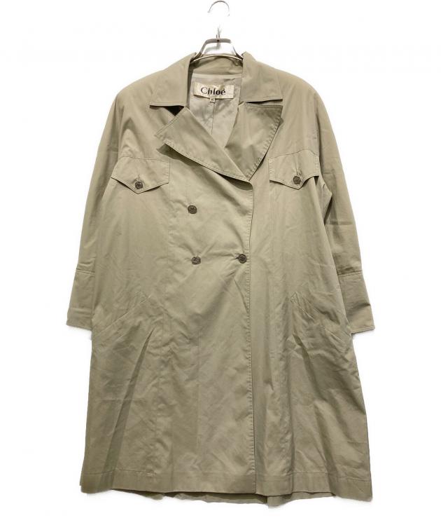 中古・古着通販】Chloe (クロエ) ダブルコート ベージュ サイズ:40