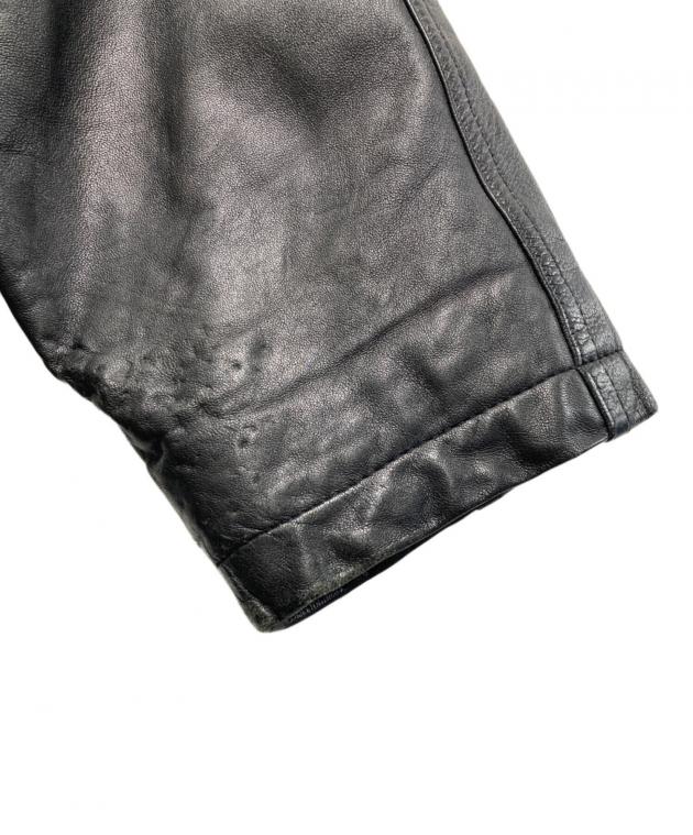 中古・古着通販】GIANNI VALENTINO (ジャンニバレンチノ) レザーコート