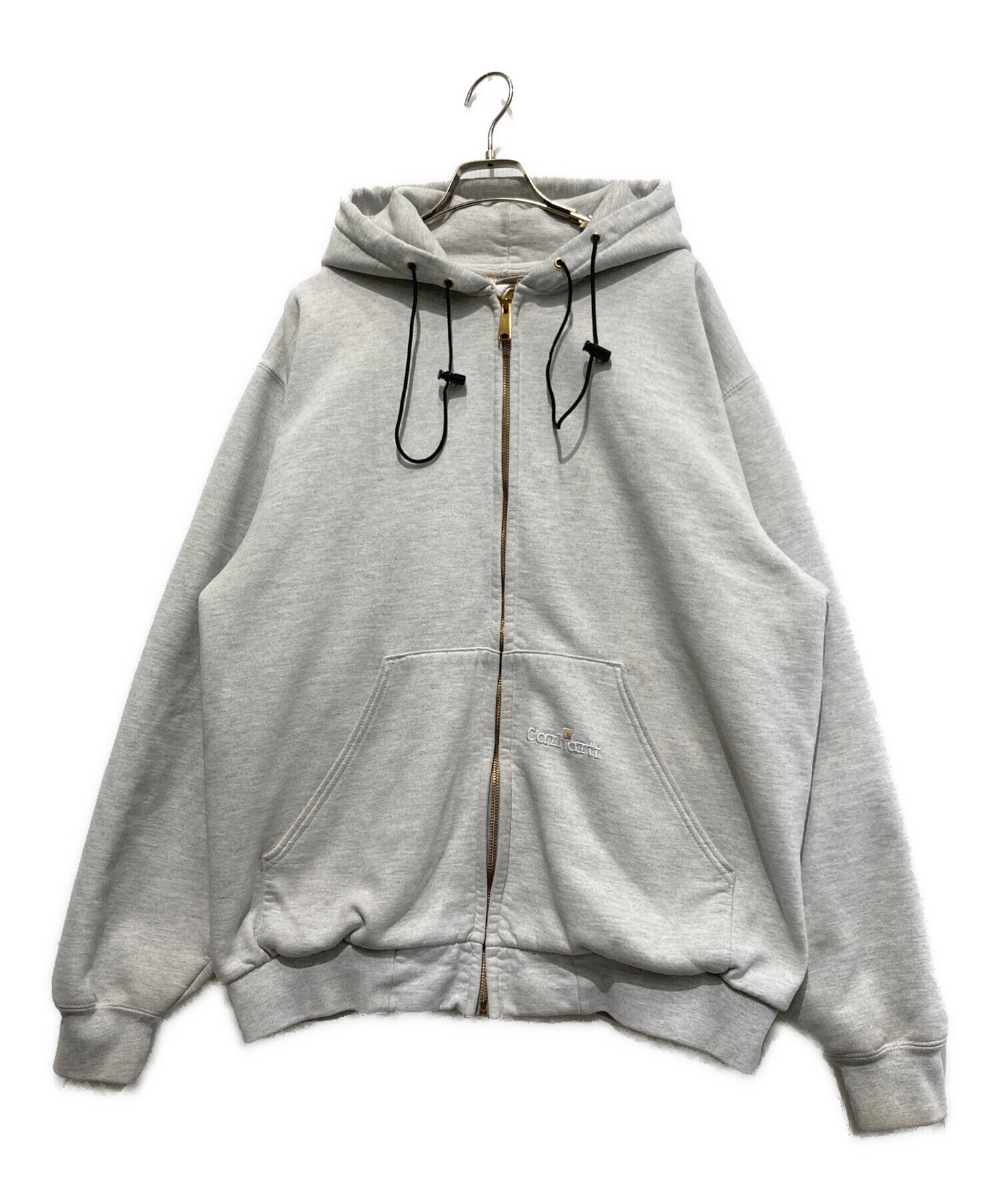中古・古着通販】CarHartt (カーハート) ジップパーカー グレー サイズ