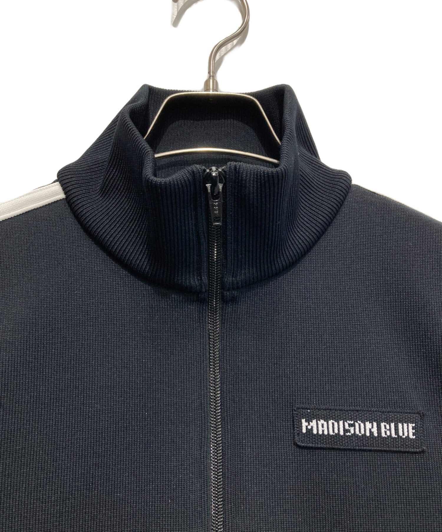 中古・古着通販】MADISON BLUE (マディソンブルー) TRACK KNIT JACKET