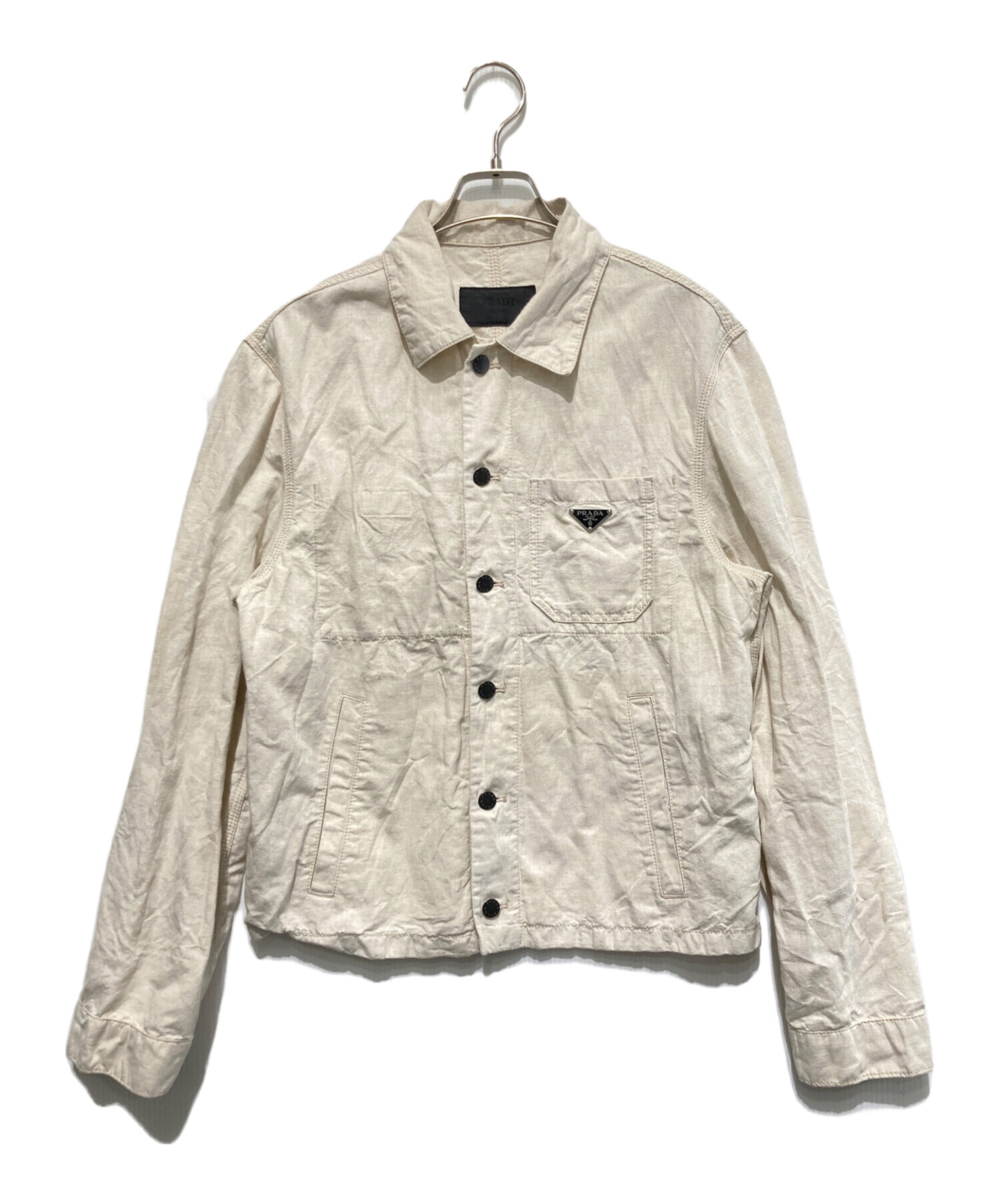 中古・古着通販】PRADA (プラダ) 三角ロゴ トライアングルプレート