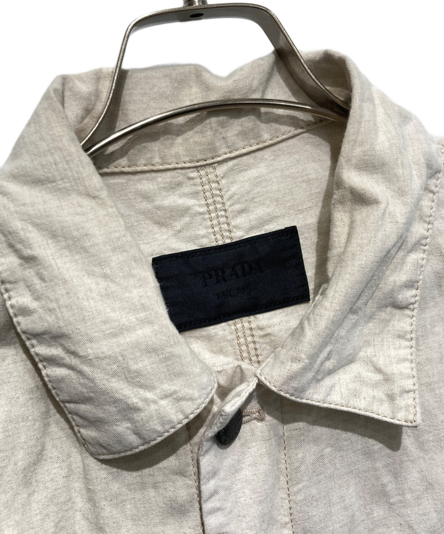 中古・古着通販】PRADA (プラダ) 三角ロゴ トライアングルプレート