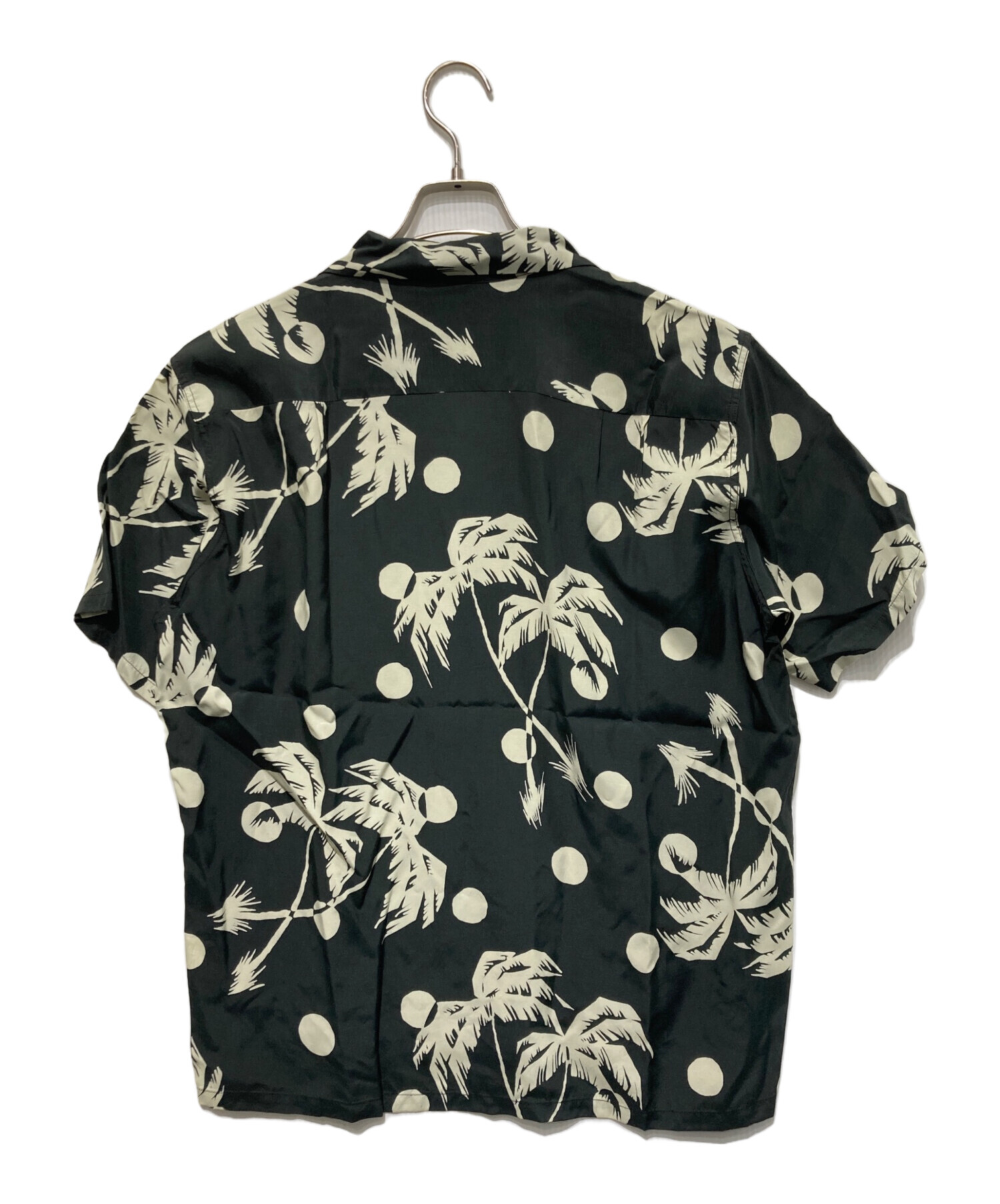 【極美品】デュークカハナモク アロハシャツ ムーン＆パーム 黒 M 東洋 中古・古着通販】DUKE KAHANAMOKU (デュークカハナモク) MOONLIGHT