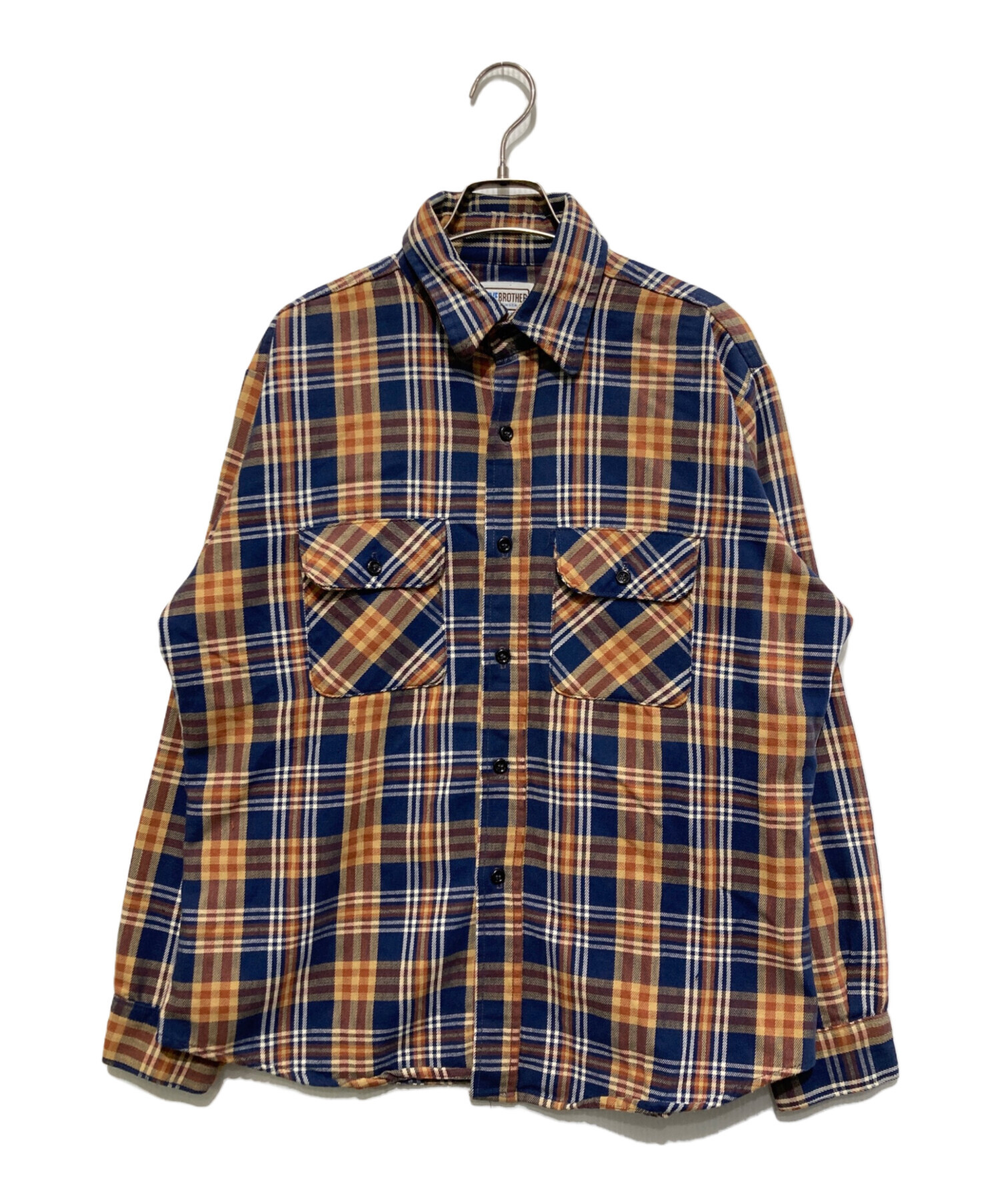 中古・古着通販】FIVE BROTHER (ファイブブラザー) チェックシャツ