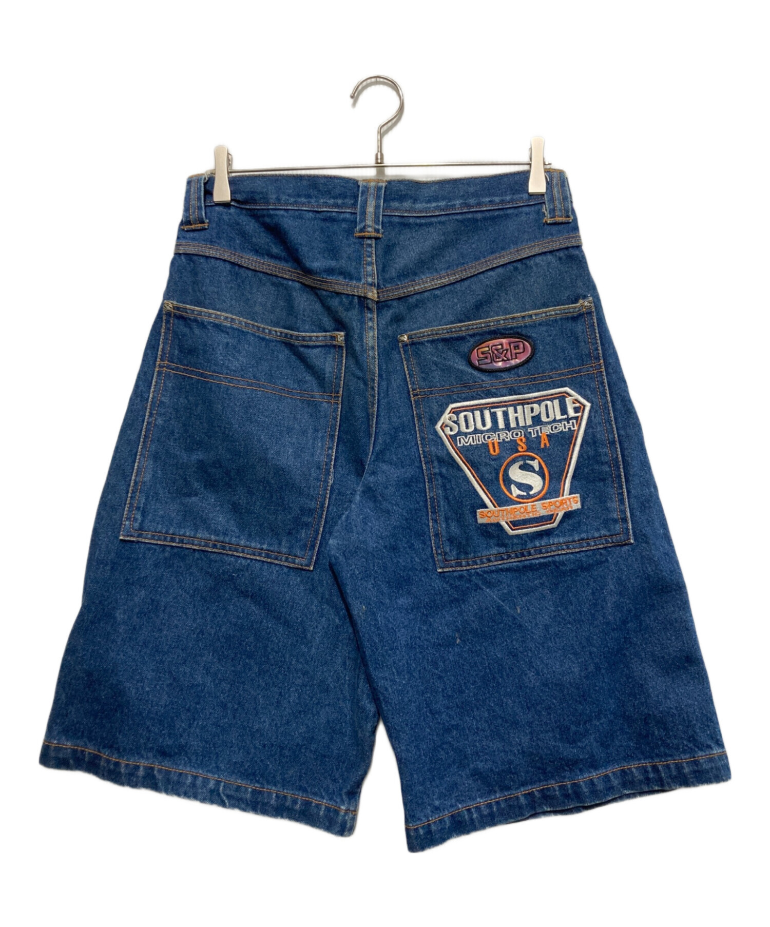 中古・古着通販】SOUTHPOLE (サウスポール) デニムハーフパンツ