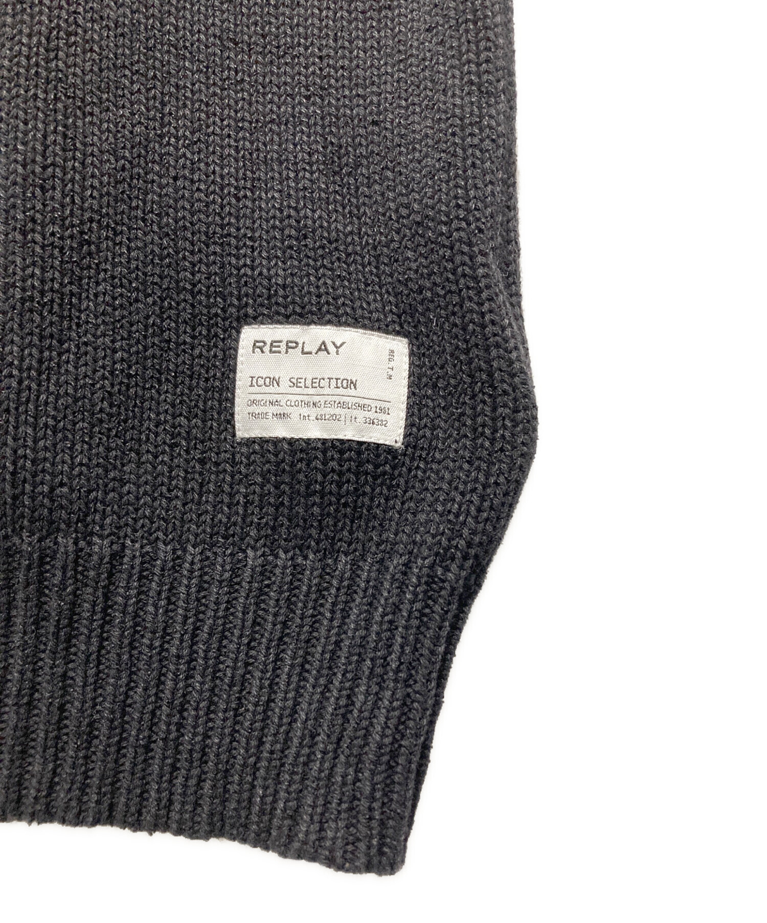 中古・古着通販】REPLAY (リプレイ) コットンウォッシュラグラン 
