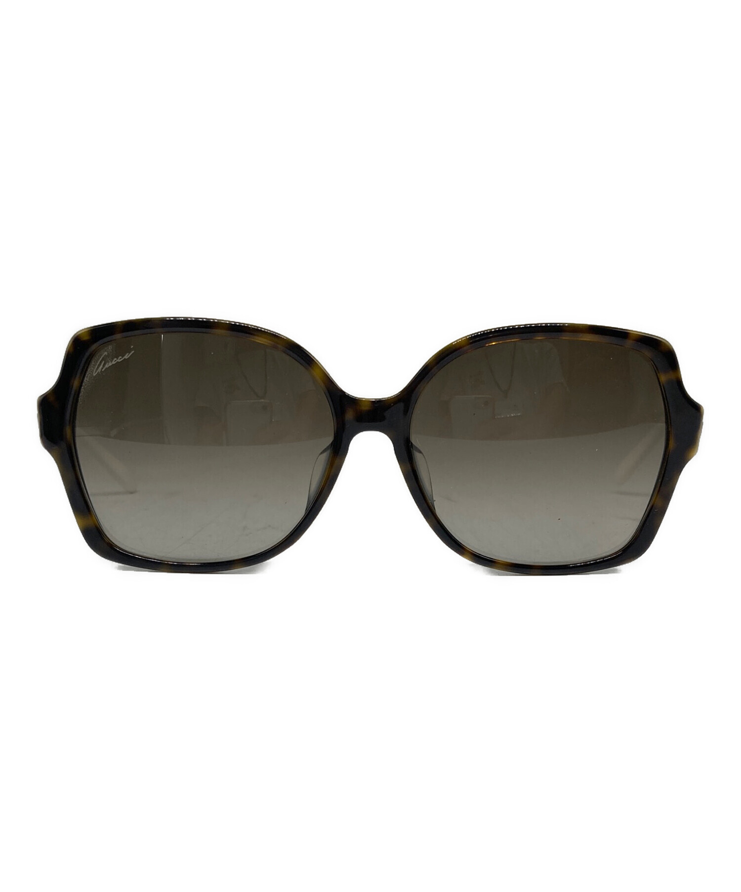 中古・古着通販】GUCCI (グッチ) サングラス ホワイト サイズ:SIZE 60