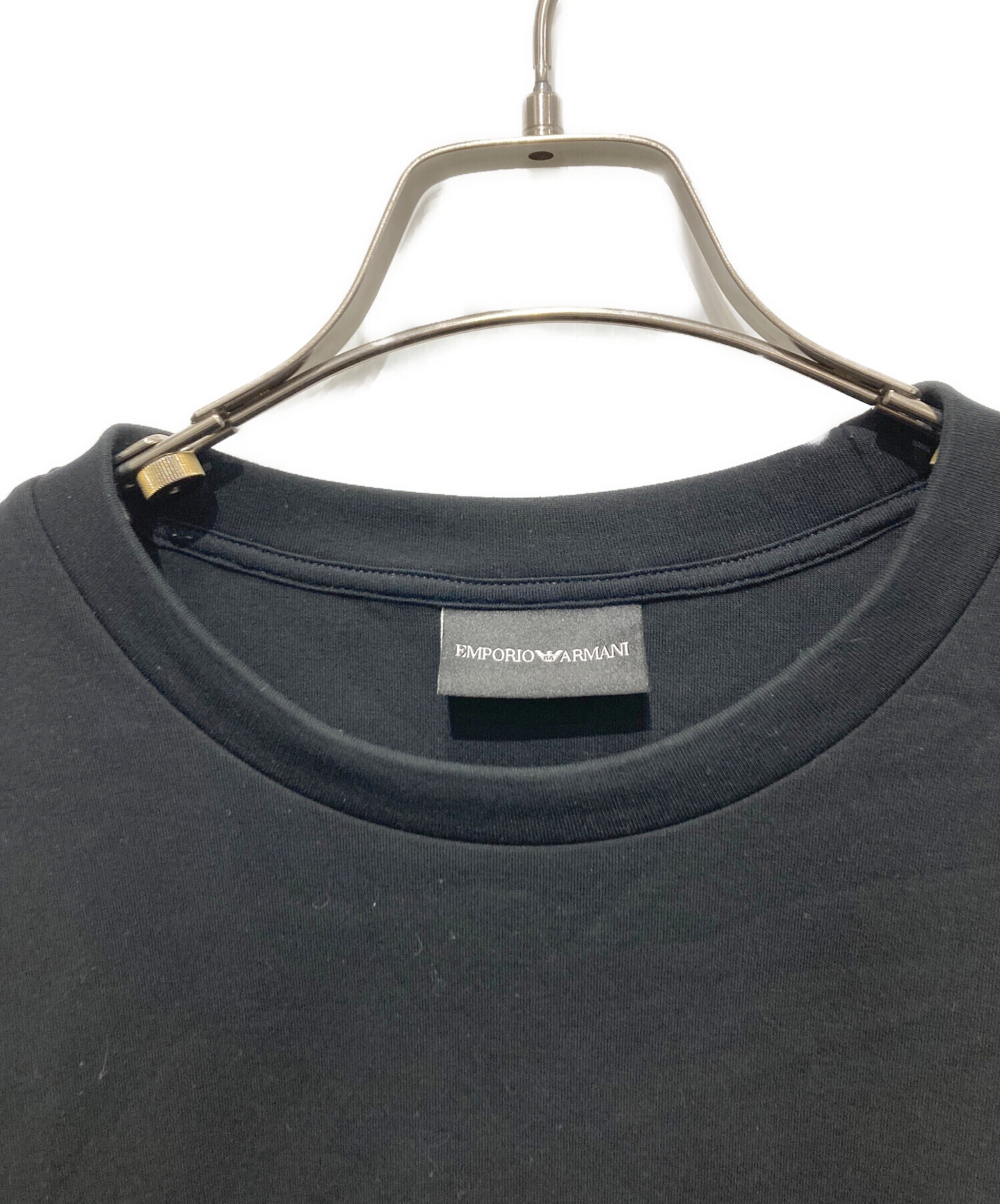 EMPORIO ARMANI エンポリオアルマーニ スウェット M 黒 【古着】【中古】【送料無料】 EMPORIO ARMANI（エンポリオアルマーニ）スウェット 黒 サイズ:M