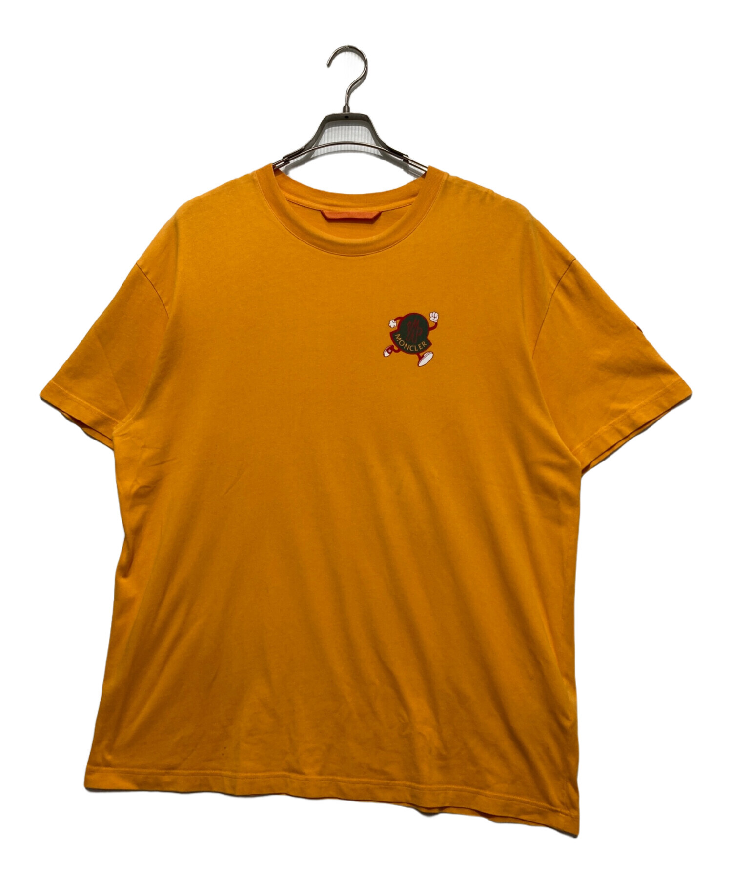 中古・古着通販】MONCLER (モンクレール) T-SHIRT SS オレンジ サイズ