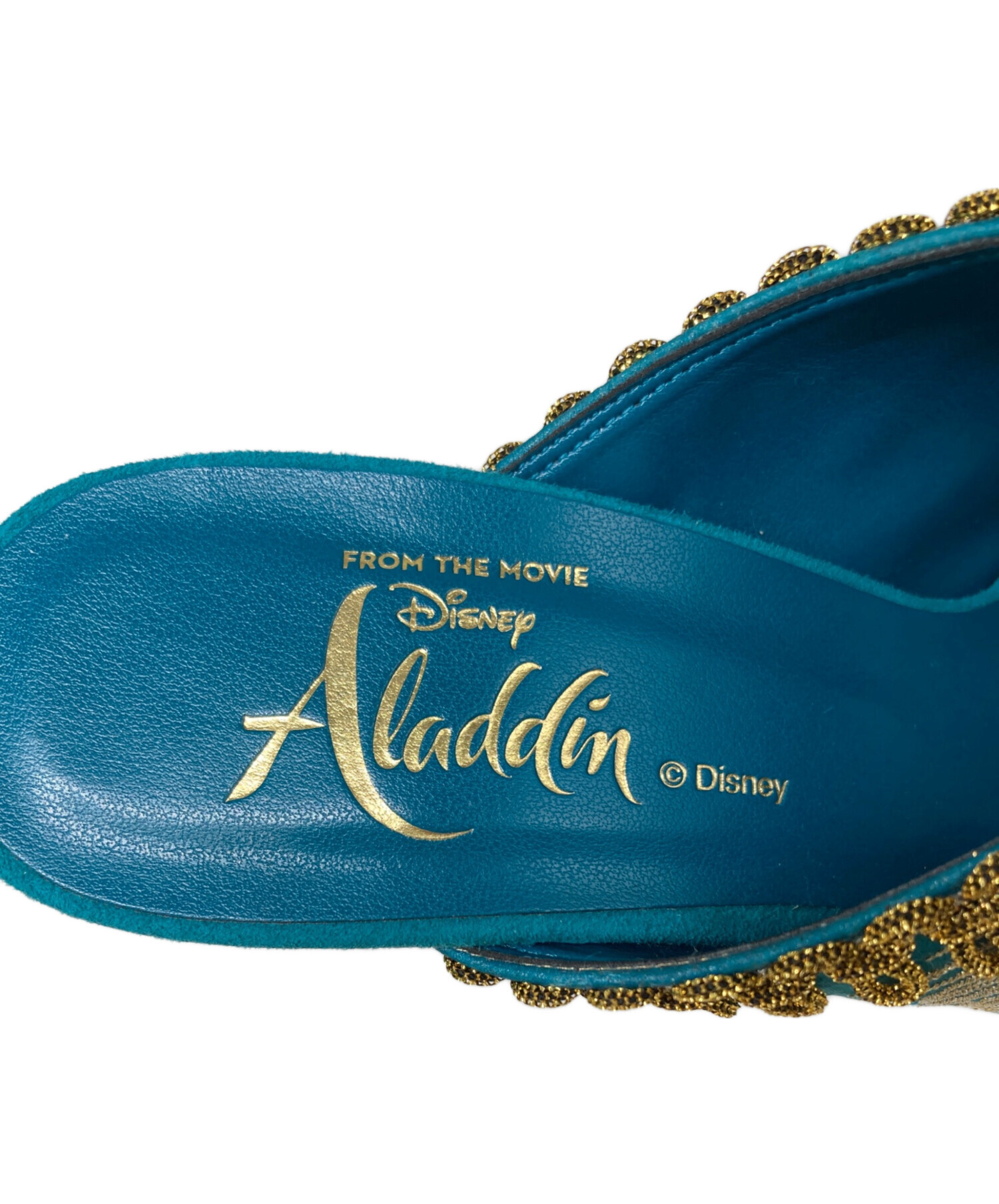 靴 DIANA x Disney Aladdin Jasmine Mules 中古・古着通販】DAIANA (ダイアナ) Disney (ディズニー) Aladdin