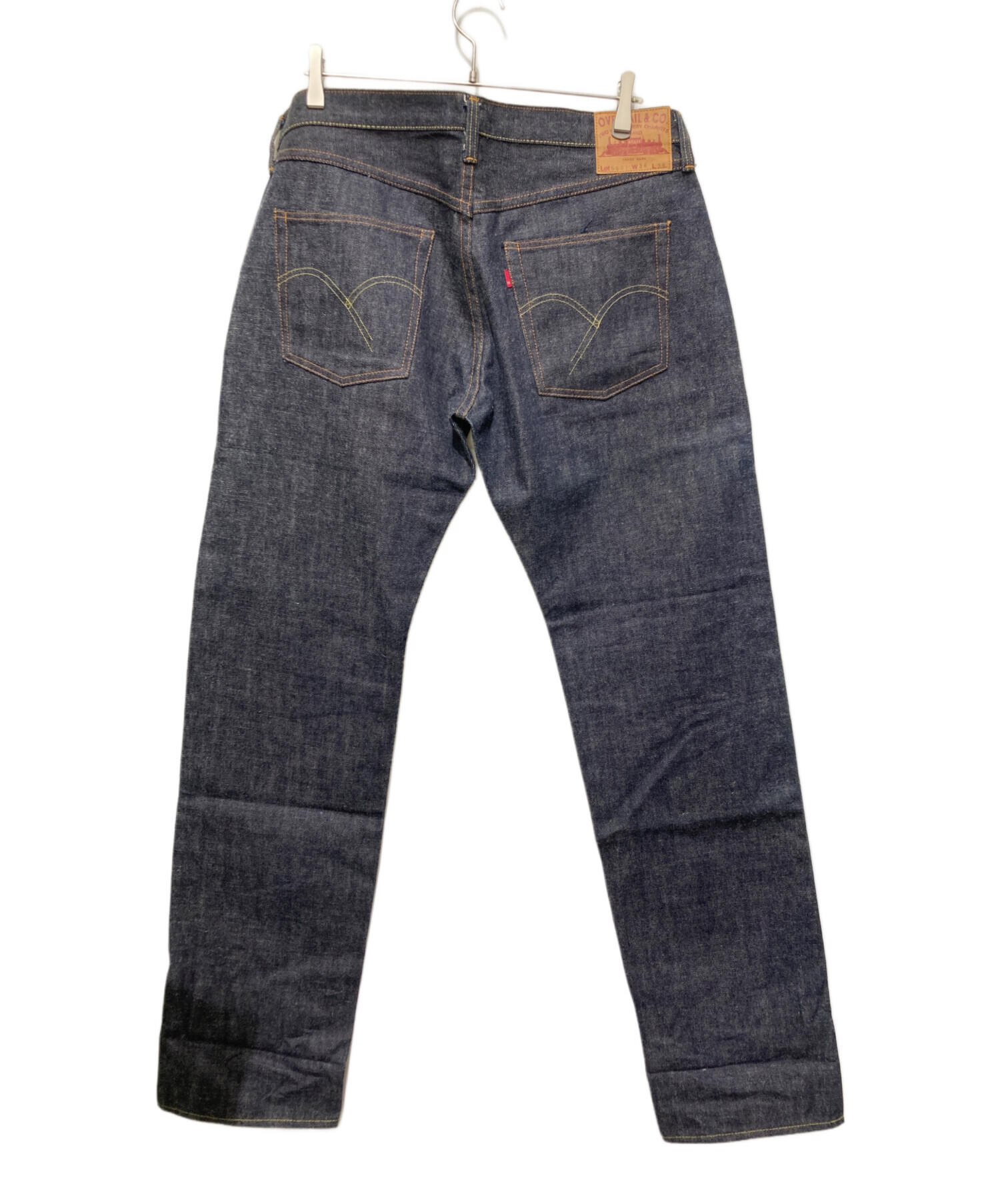 中古・古着通販】OVER RAIL & CO (オーバーレイル) 5001リジットデニム 