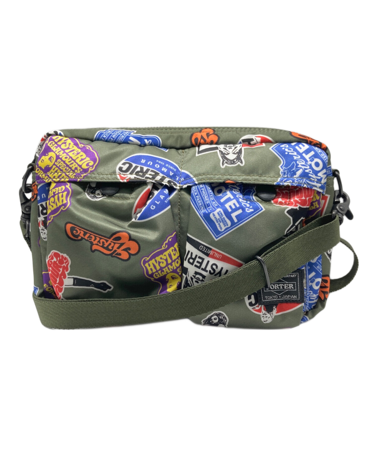 M*O様 ヒステリックグラマー　ポーター　コラボボディバッグ 中古・古着通販】Hysteric Glamour (ヒステリックグラマー) PORTER