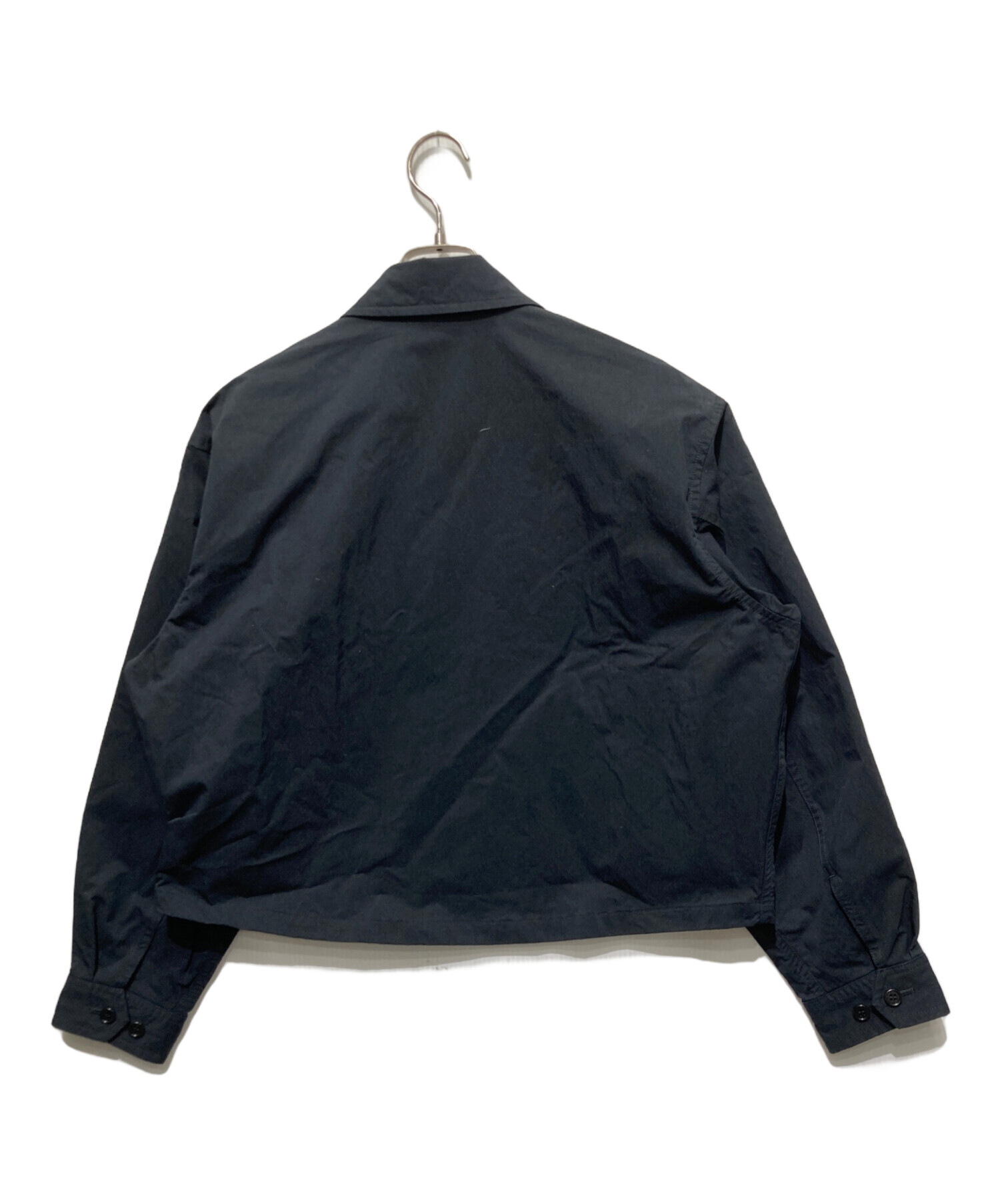 【定価18,480円】美品Gymphlexナイロン 2WAYシャツジャケット黒 GYMPHLEX（ジムフレックス）の「Gymphlex | ナイロン シャツジャケット