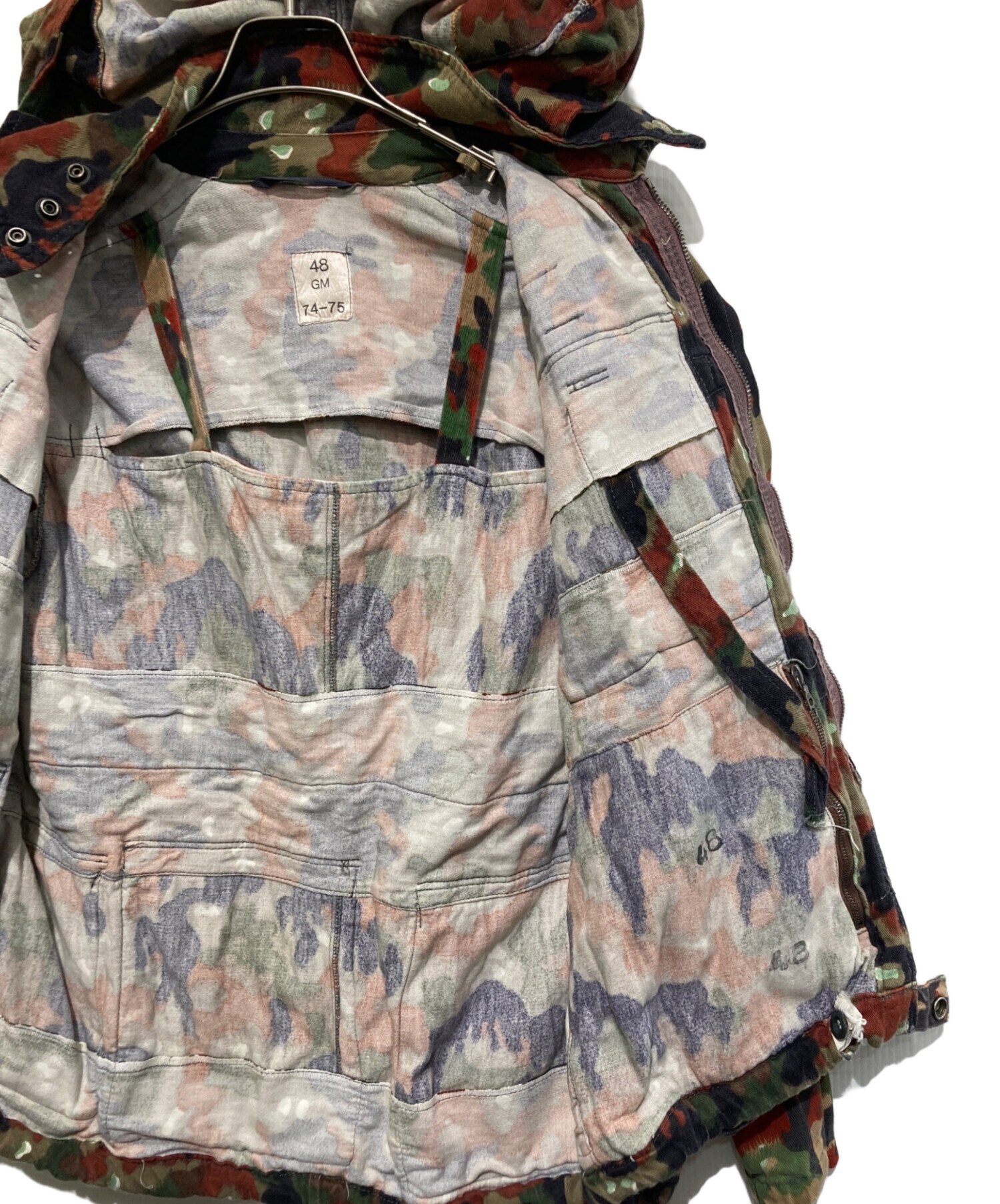 中古・古着通販】古着 (フルギ) 70s/スイス軍 アルペンカモマウンテン 