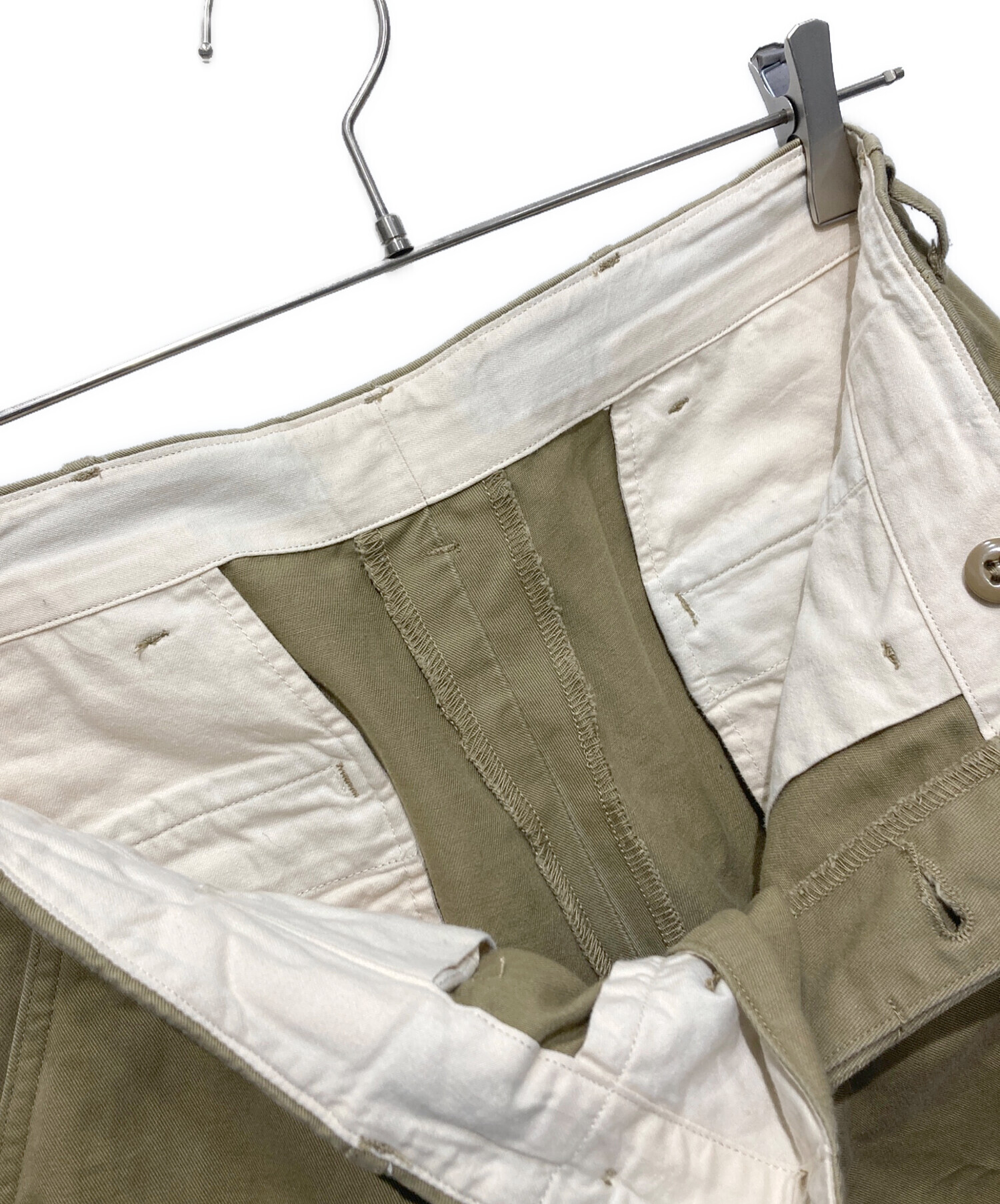 中古・古着通販】LE (エルイー) M43スタンダードチノ ベージュ サイズ