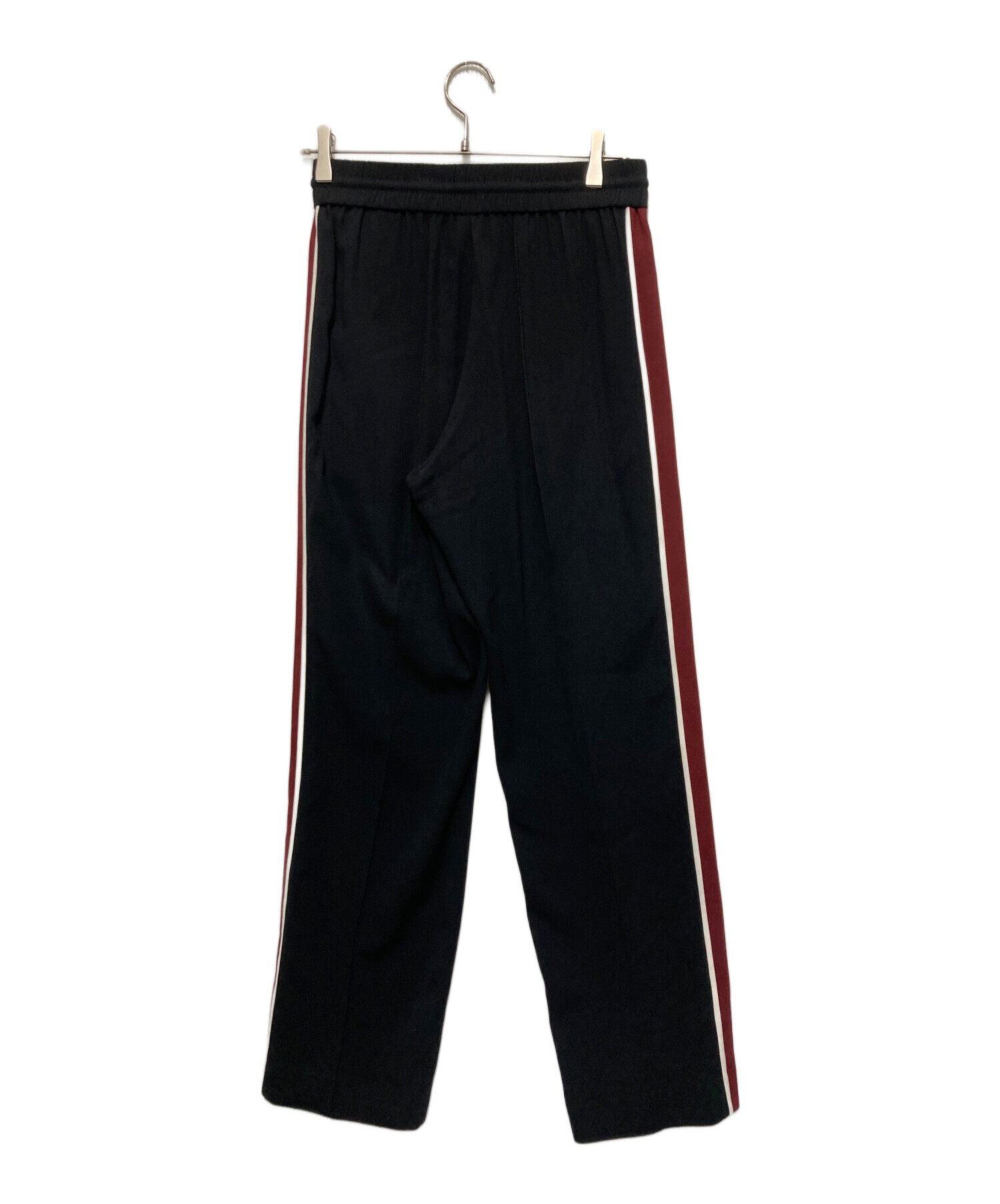 KENZO ケンゾー スラックス -(M位) 黒 【古着】【中古】 中古・古着通販】KENZO (ケンゾー) サイドライントラックパンツ