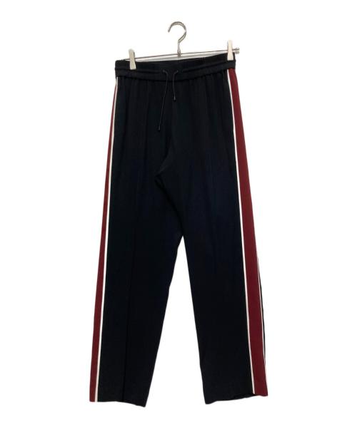 KENZO トラックパンツ M ブラック レッド 中古・古着通販】KENZO (ケンゾー) サイドライントラックパンツ