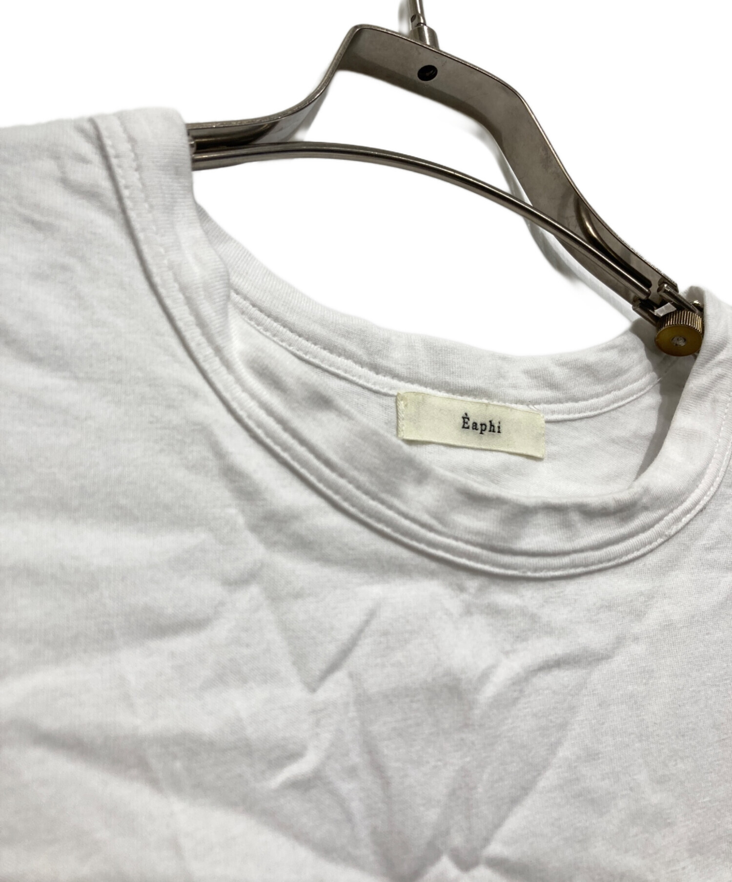 トップス Eaphi EMBROIDERY SHORT SLEEVE SHIRTS 中古・古着通販】Eaphi (エフィ) EMBROIDERY SHORT SLEEVE SHIRTS/T