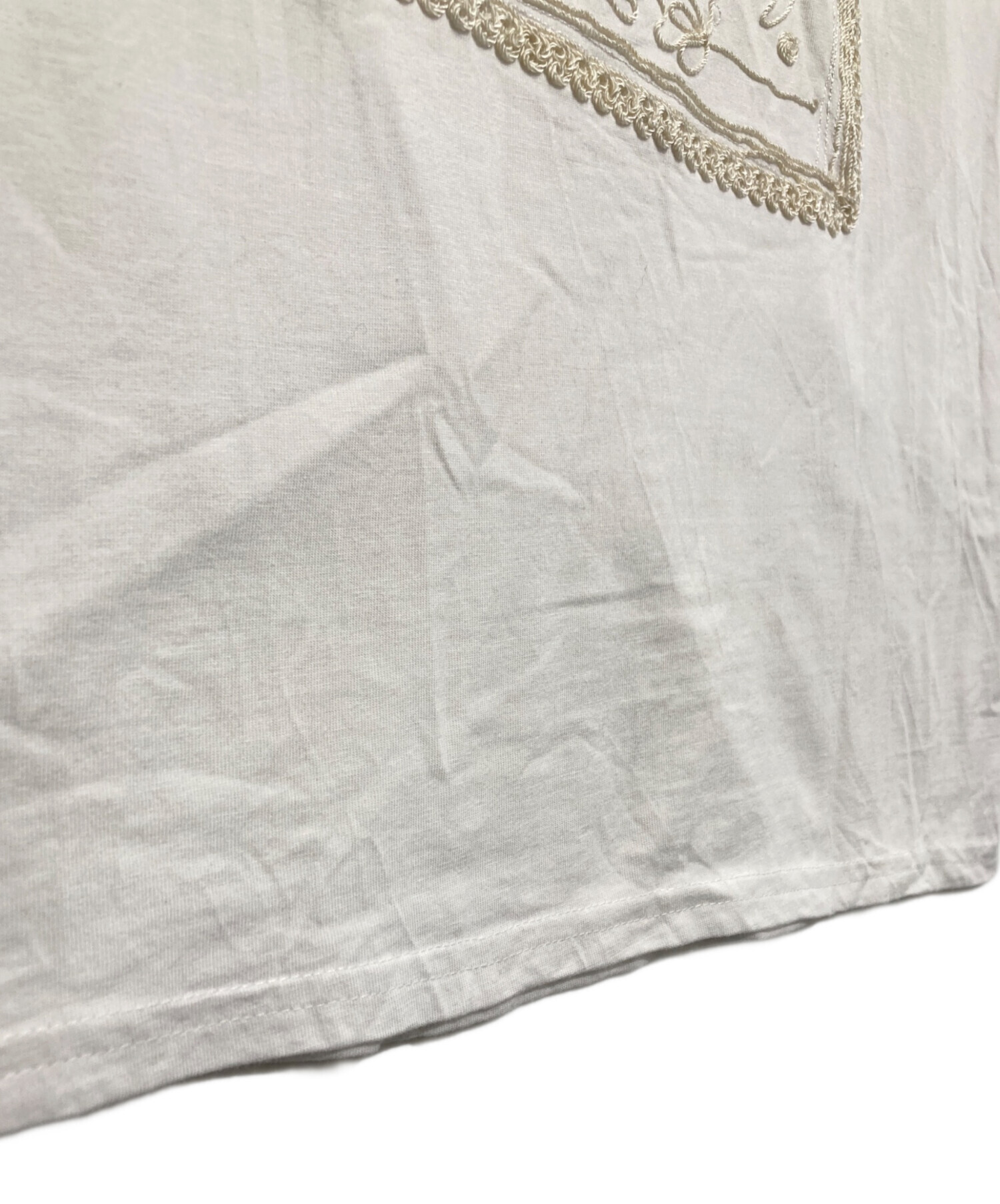 中古・古着通販】Eaphi (エフィ) EMBROIDERY SHORT SLEEVE SHIRTS/T