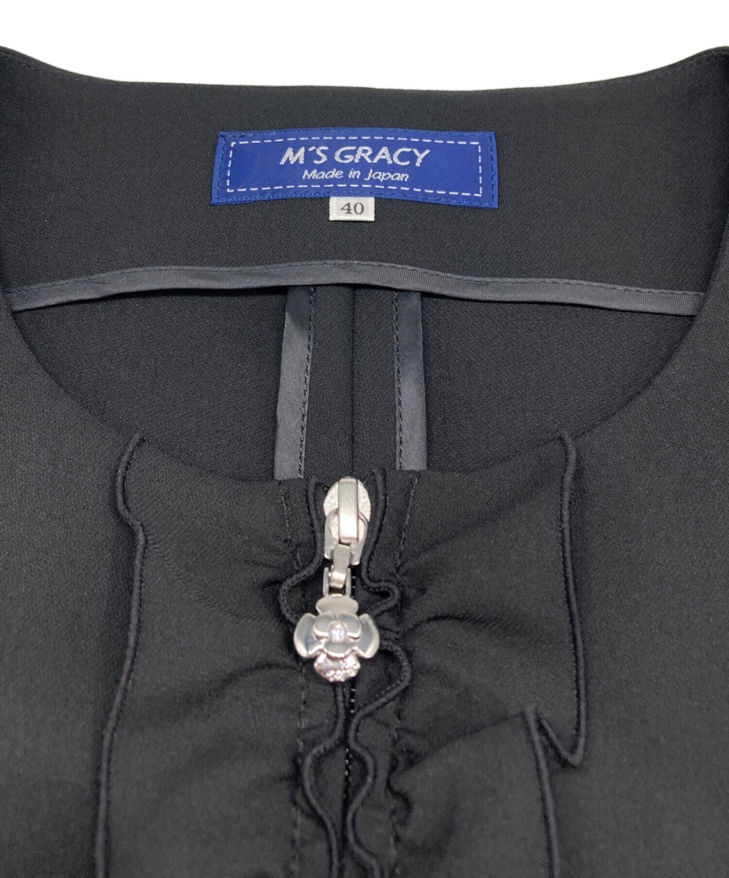 未使用 25SS M'S GRACY フリル付きフェミニンジレ 40 ブラック 2026年最新】M'S GRACY レディース ベスト・ジレ・ビスチェの人気