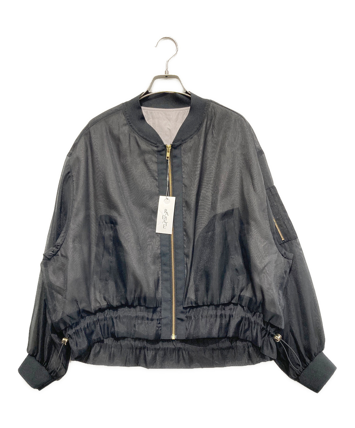 新品未使用‼️ヤマダヤ【RADIATE袖シアーMA-1ブルゾン】定価19000円 シアーデニムブルゾン - RADIATE - RADIATE｜YAMADAYA STORE