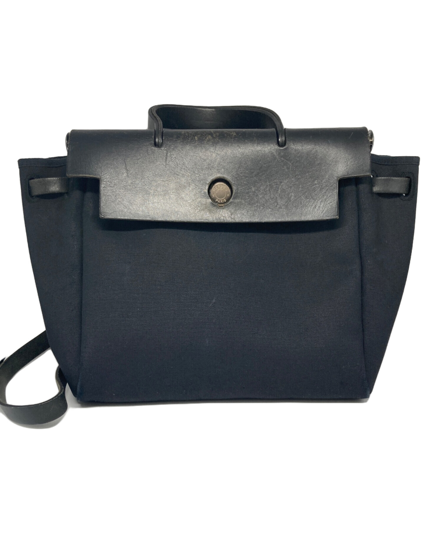 中古・古着通販】HERMES (エルメス) エールバッグ PM ブラック サイズ 