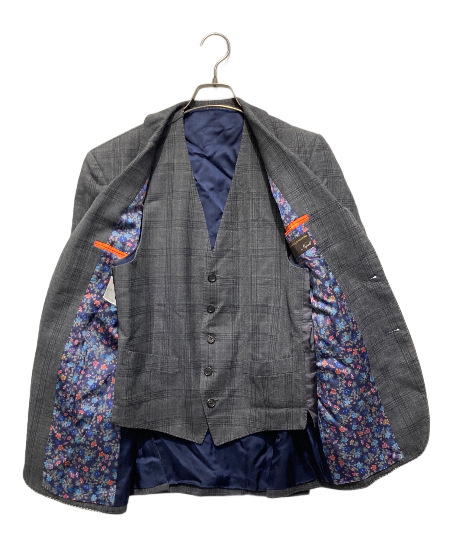 中古・古着通販】PAUL SMITH (ポールスミス) 3ピーススーツ グレー