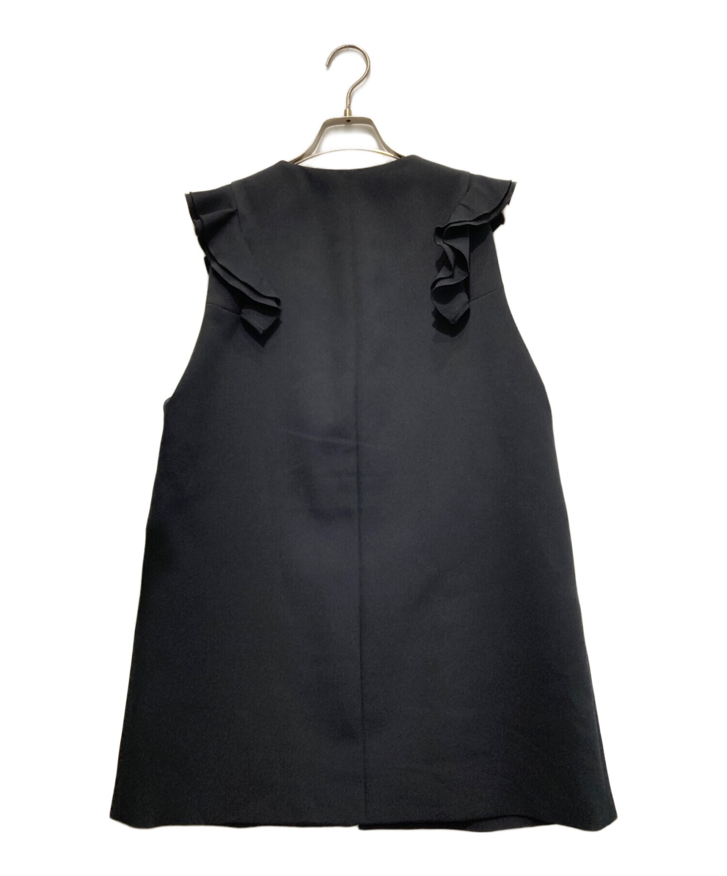 CELFORD フリルスリーブジレ　ブラック CELFORD - ♡様専用 新品タグつき⭐︎セルフォード フリルスリーブジレ