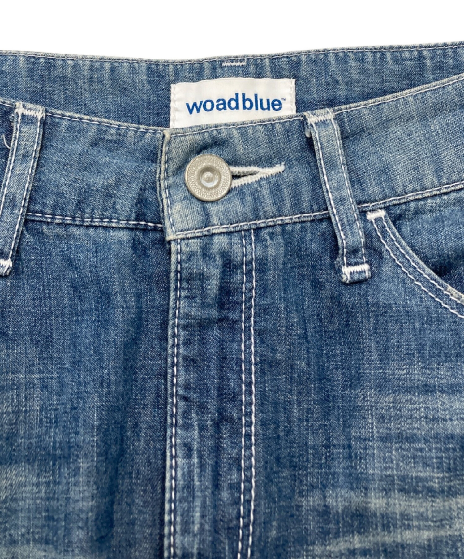 ★送料無料★woadblue 別注✨IENA　カットオフ デニム マキシスカート 中古・古着通販】woadblue (ウォードブルー) IENA (イエナ) 別注マキシ