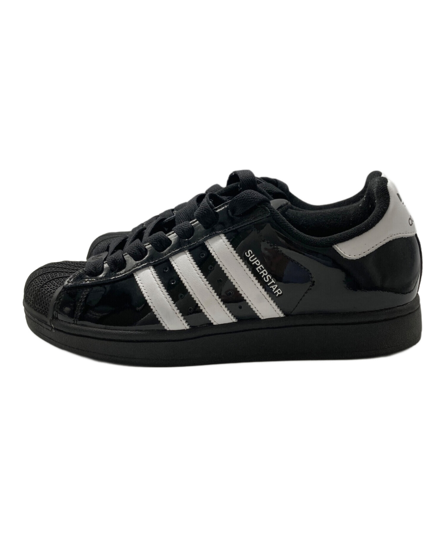 中古・古着通販】adidas (アディダス) スーパースター II ブラック 