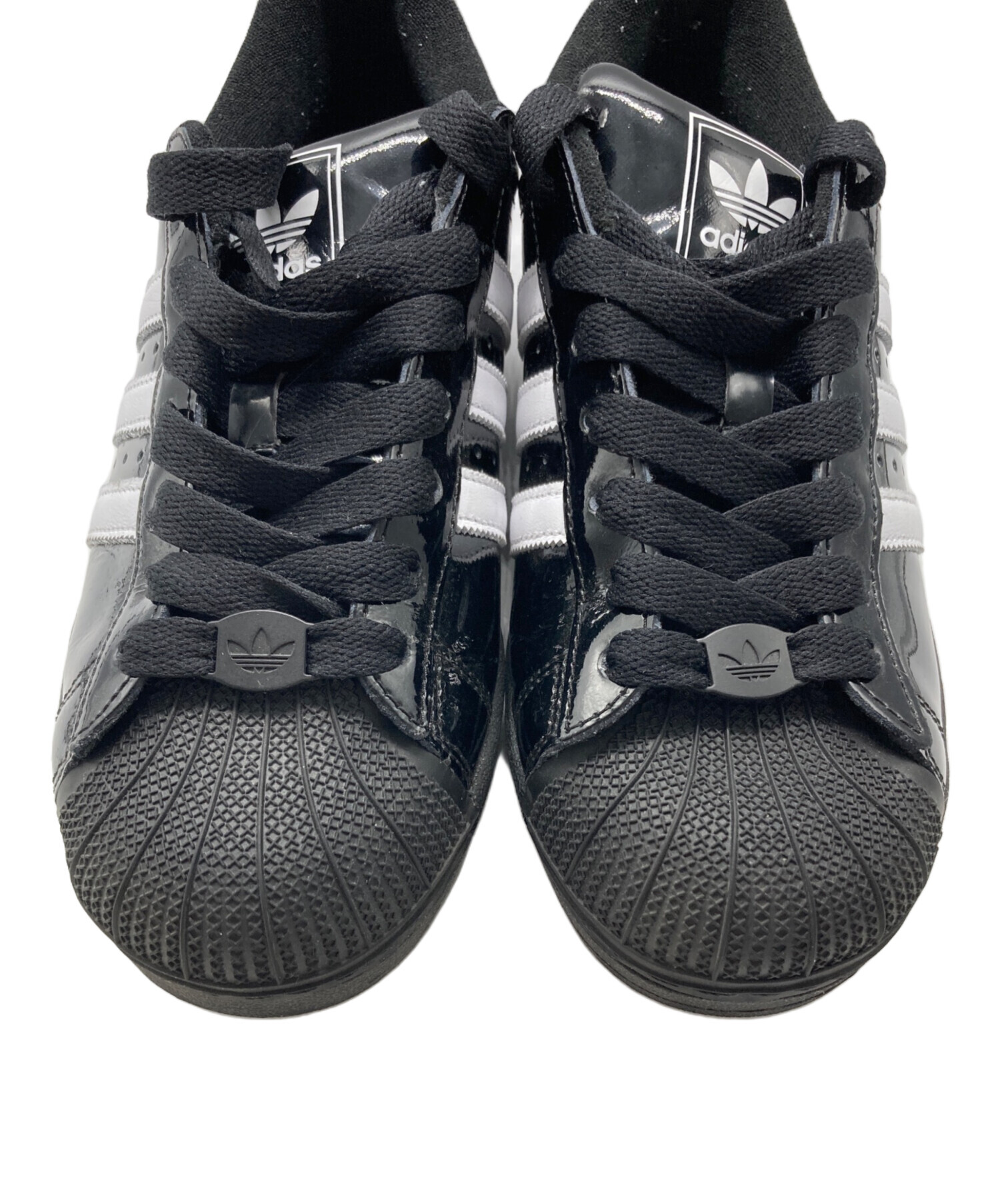 中古・古着通販】adidas (アディダス) スーパースター II ブラック 