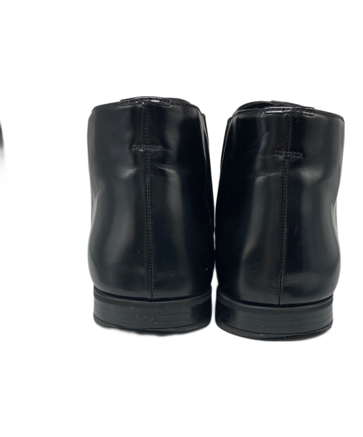 中古・古着通販】PRADA (プラダ) スクエアトゥサイドゴアブーツ
