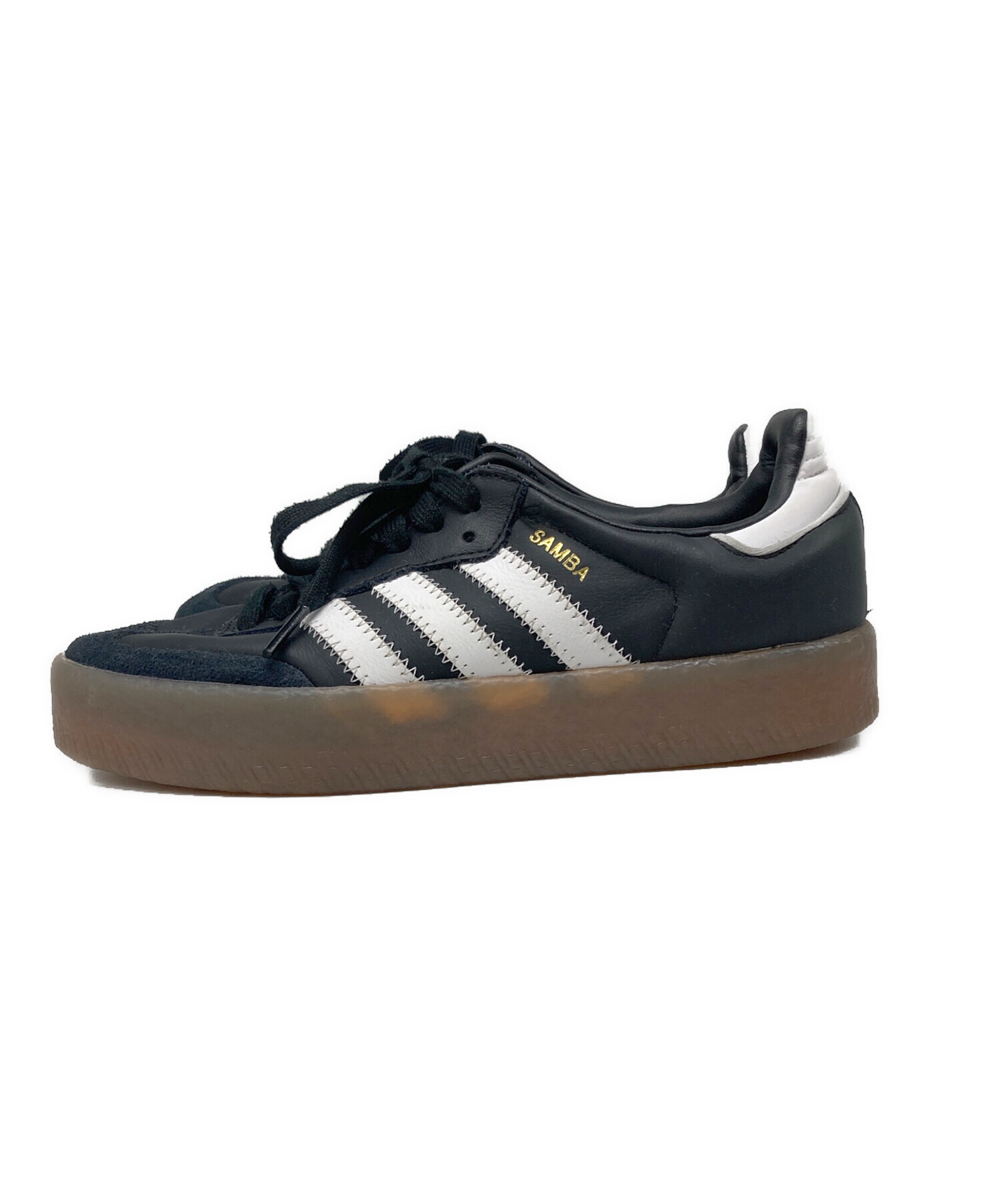 中古・古着通販】adidas (アディダス) SAMBAE W ブラック×ホワイト 
