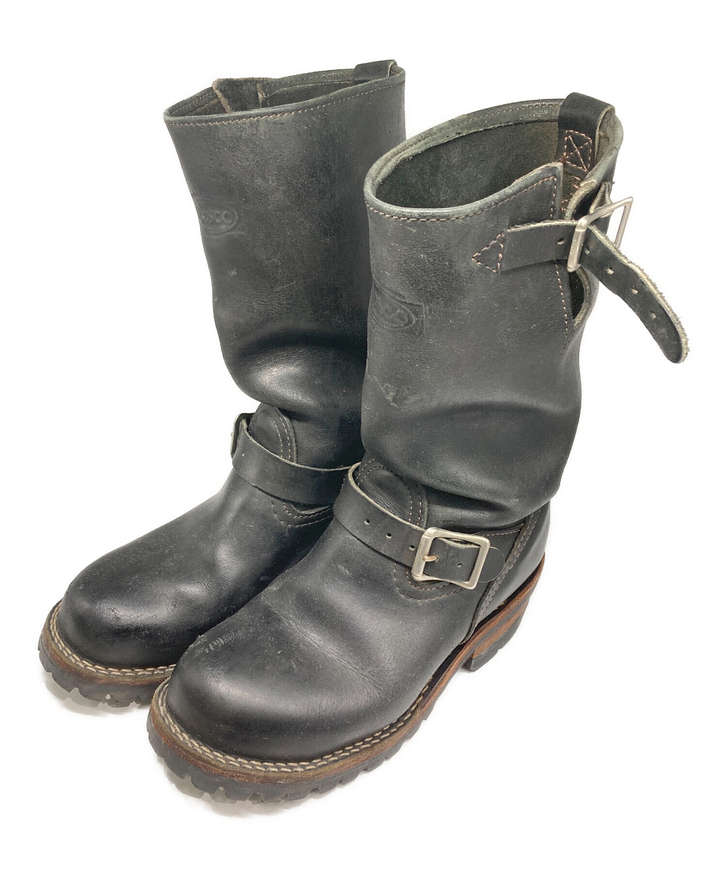 ウエスコ　エンジニアブーツ　US９2/1　ブラック　バイカー 中古・古着通販】WESCO (ウェスコ) エンジニアブーツ ブラック サイズ