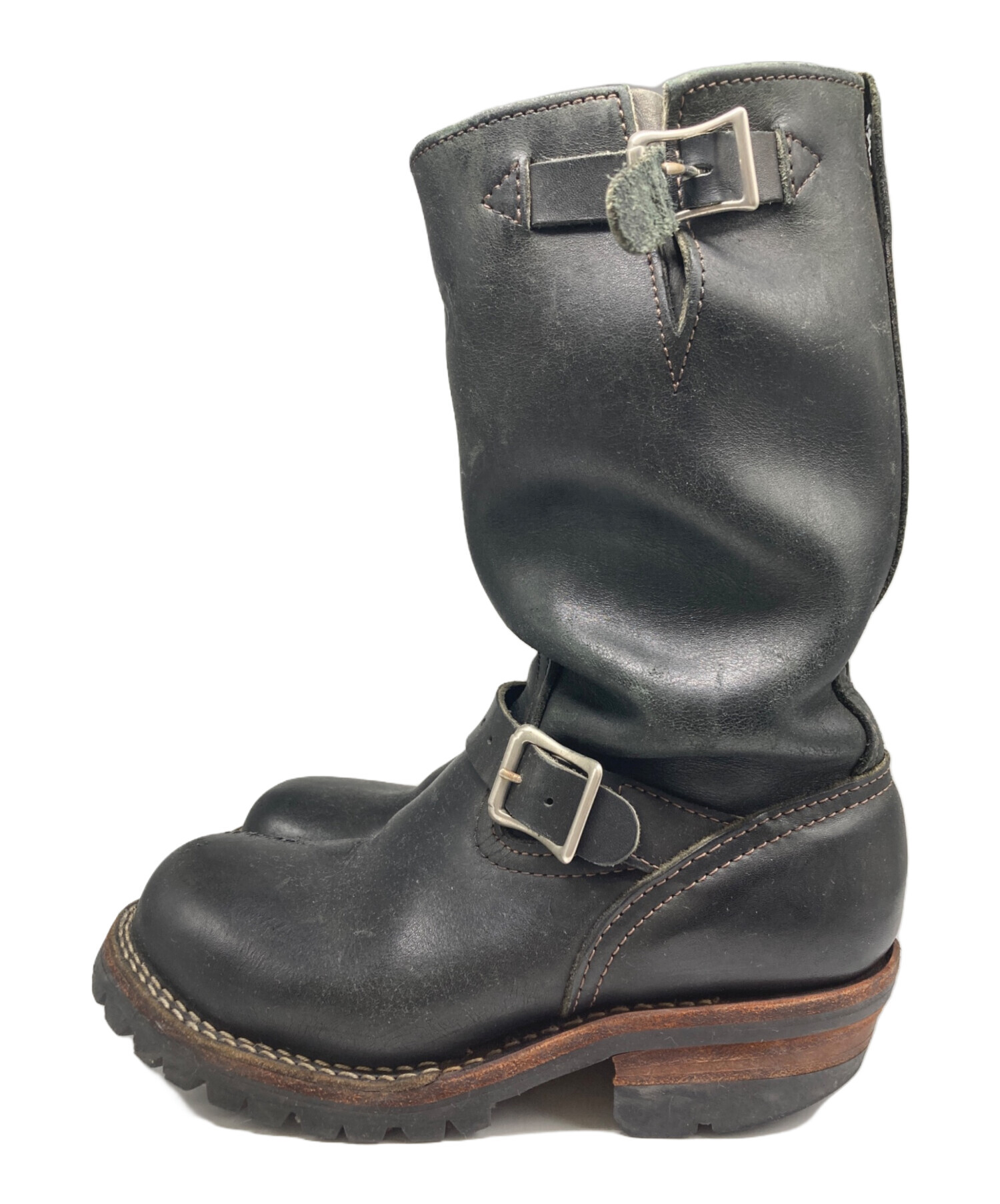 中古・古着通販】WESCO (ウェスコ) エンジニアブーツ ブラック サイズ