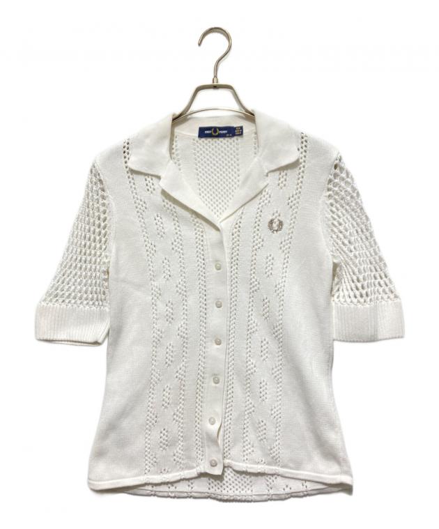 中古・古着通販】FRED PERRY (フレッドペリー) OPEN KNIT BUTTON