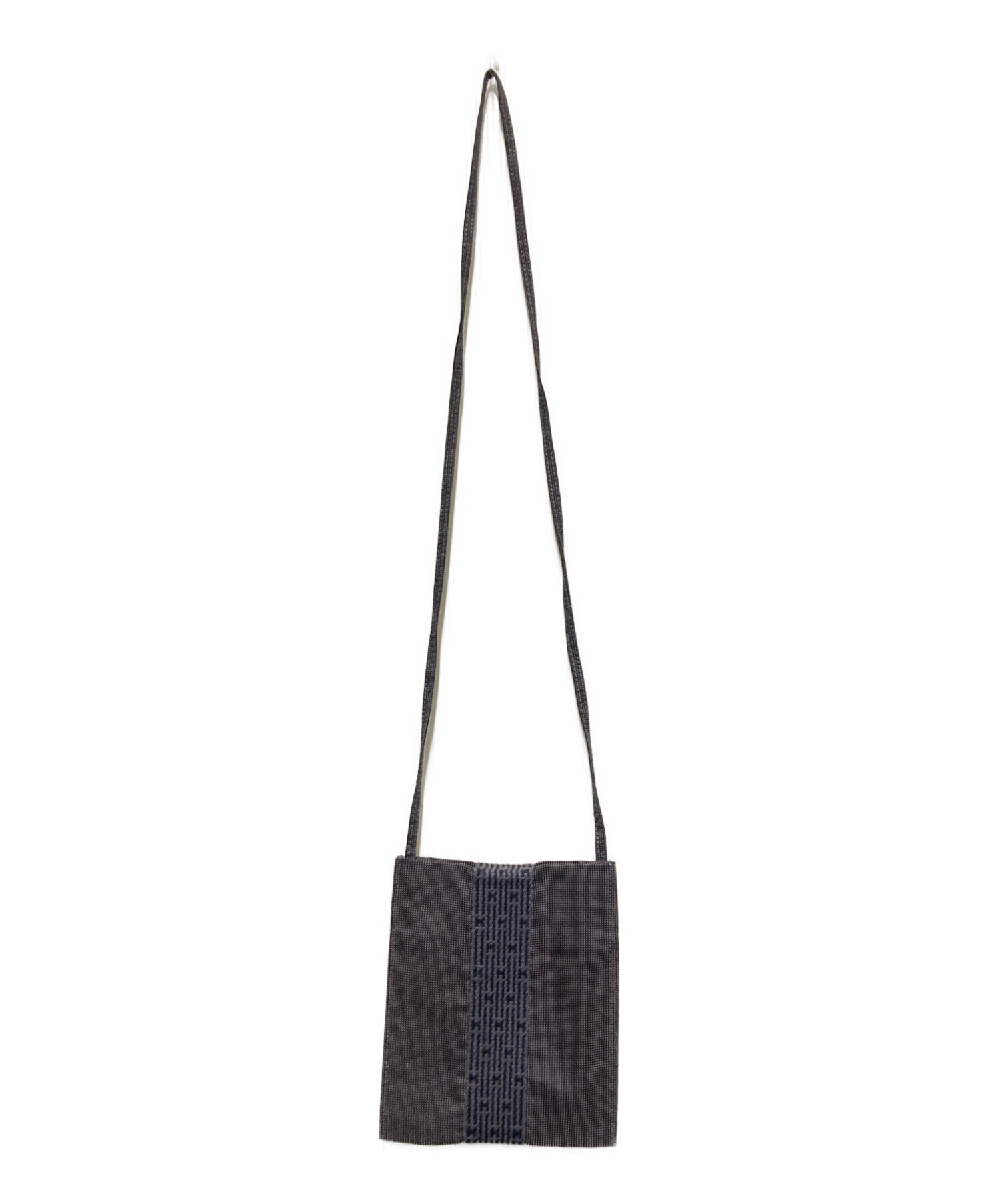 エルメス エールライン ポシェット 中古・古着通販】HERMES (エルメス) エールラインポシェット グレー