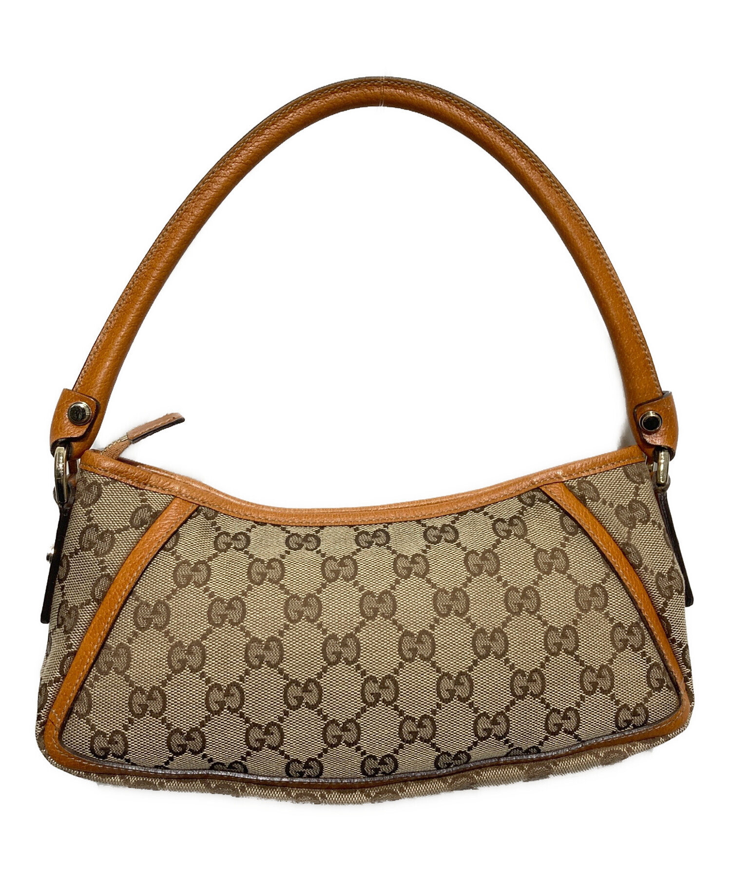 中古・古着通販】GUCCI (グッチ) GGキャンパスワンショルダーバッグ