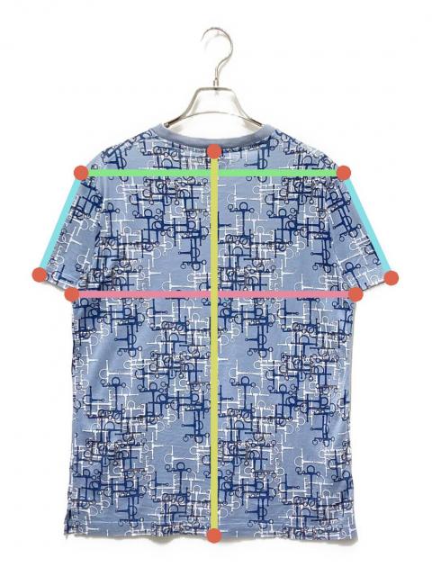中古・古着通販】HERMES (エルメス) ホースビットTシャツ ブルー
